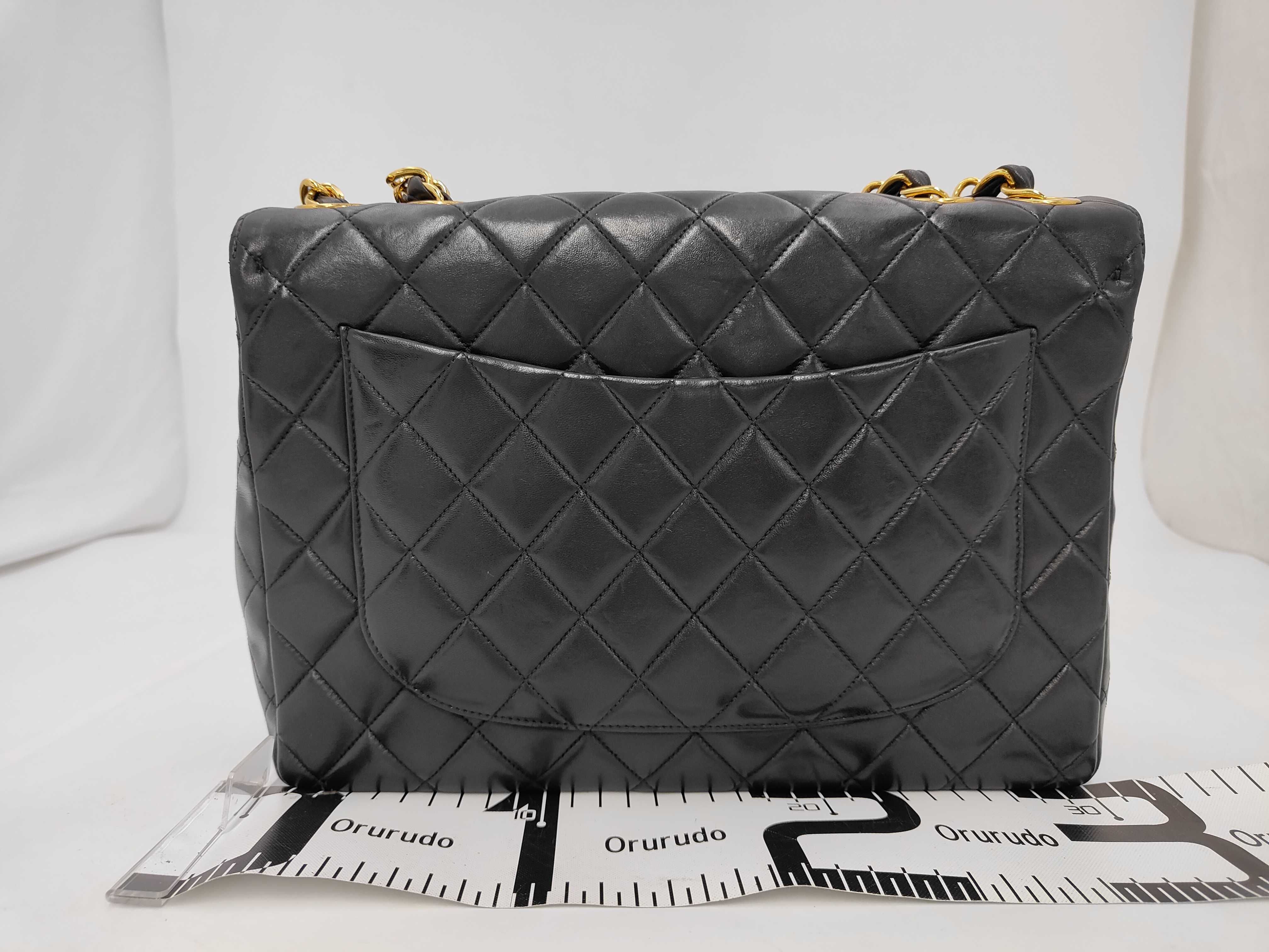 Large Matelassé Lambskin Shoulder Bag — view 2