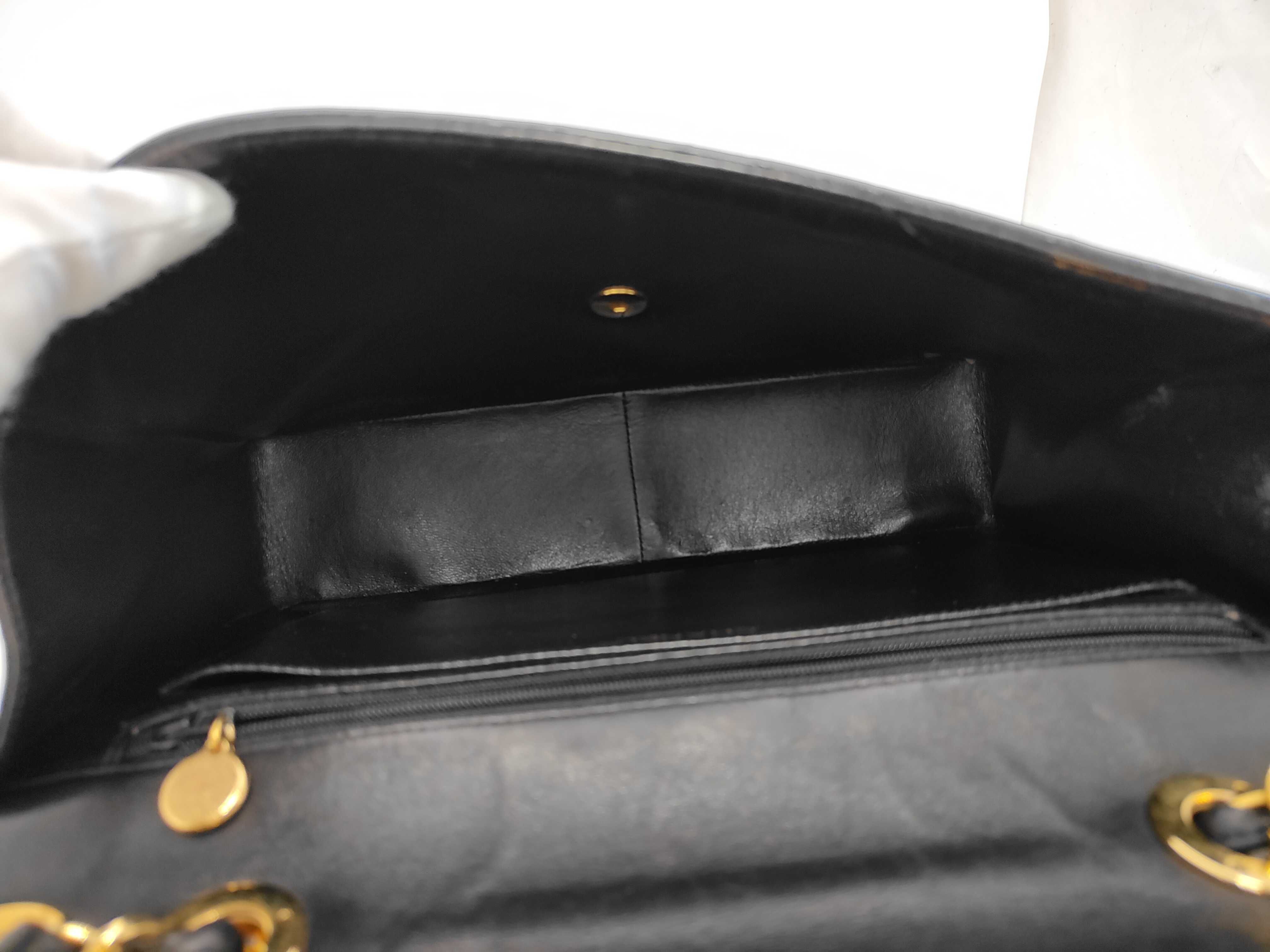 Large Matelassé Lambskin Shoulder Bag — view 8