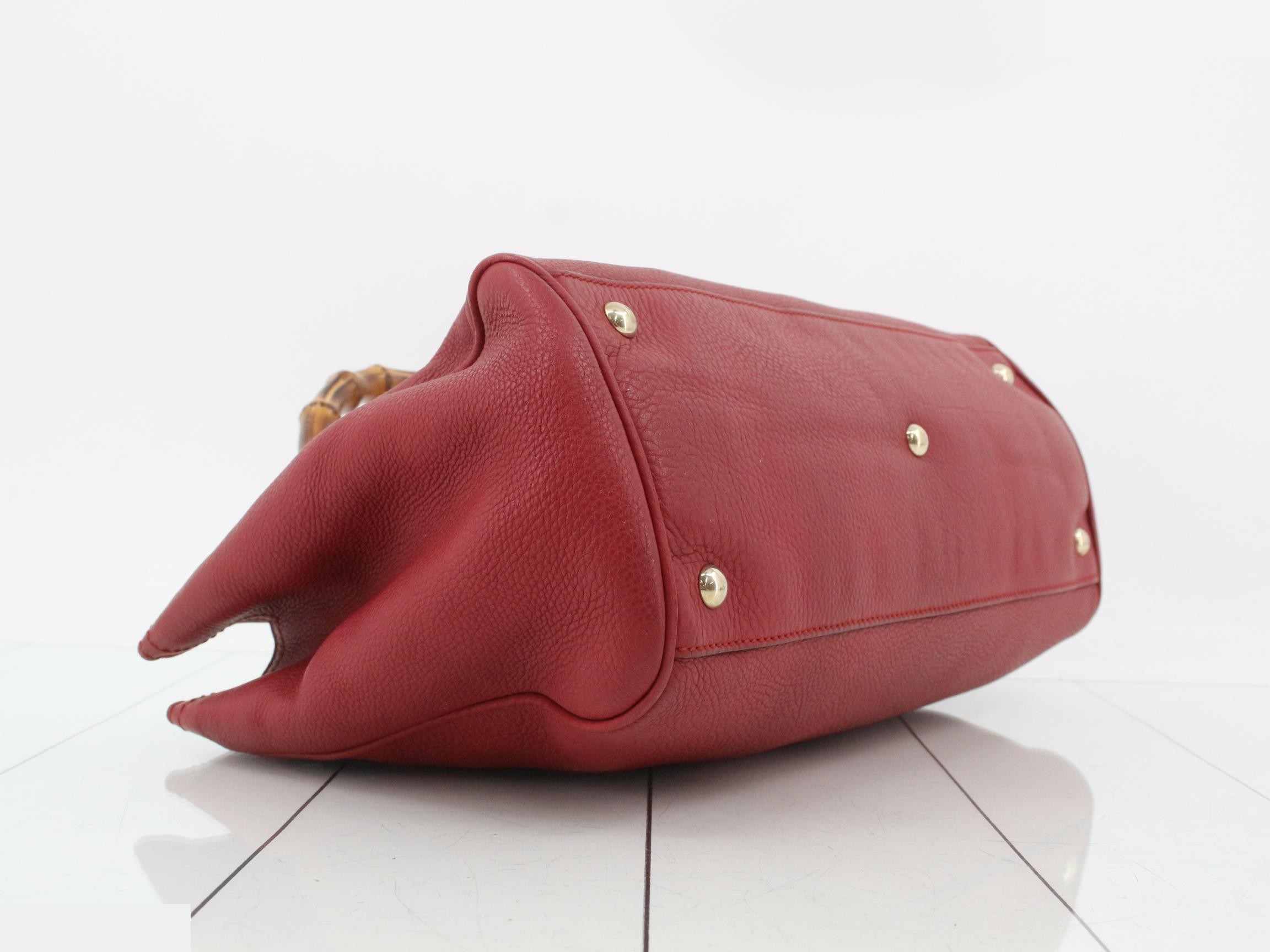 Bamboo 2-Way Handbag with Shoulder Strap — view 5
