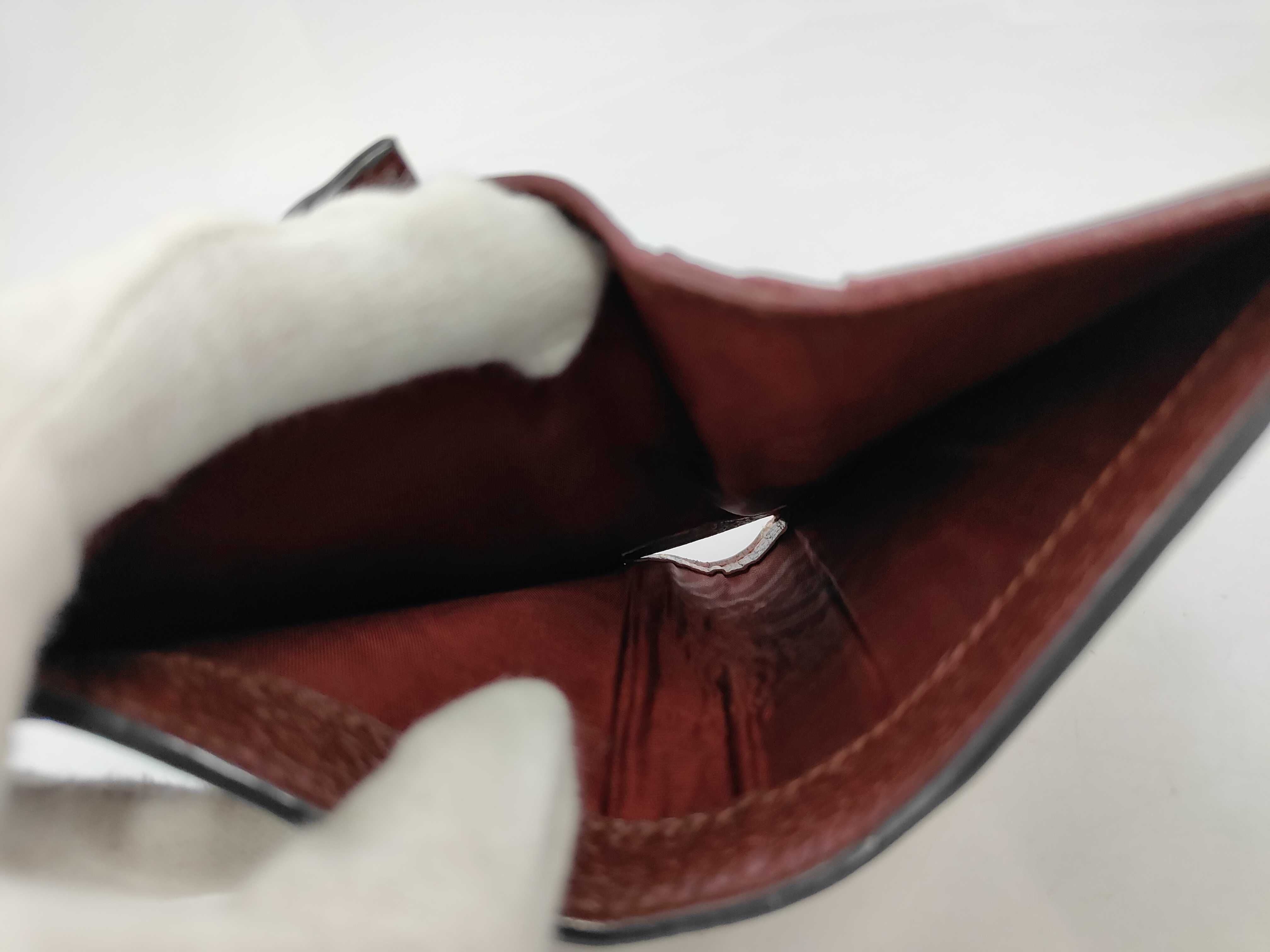 GG Marmont Sherry Folding Wallet, Bordeaux — view 9