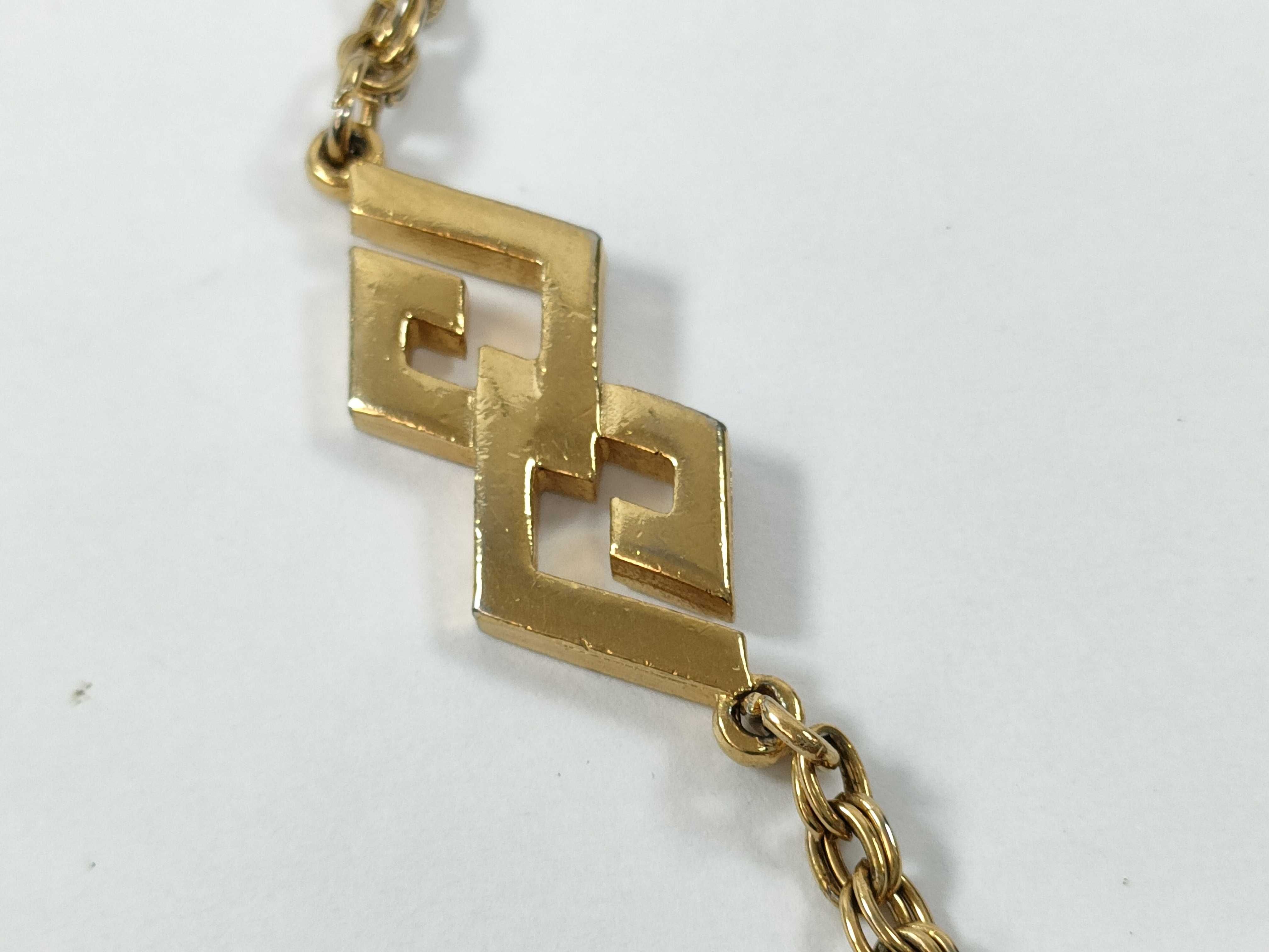 GG Logo Gold Long Necklace — view 3