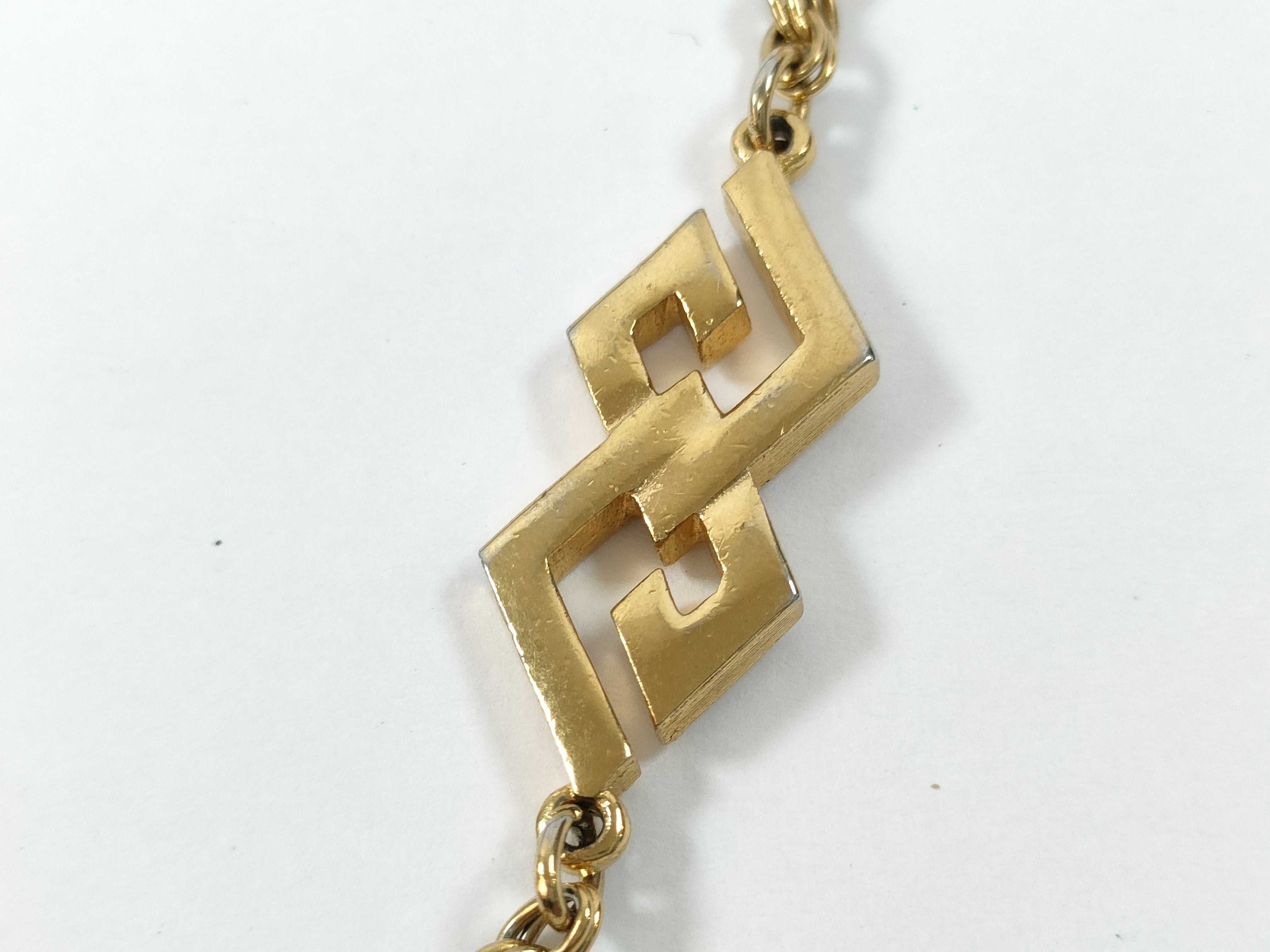 GG Logo Gold Long Necklace — view 4