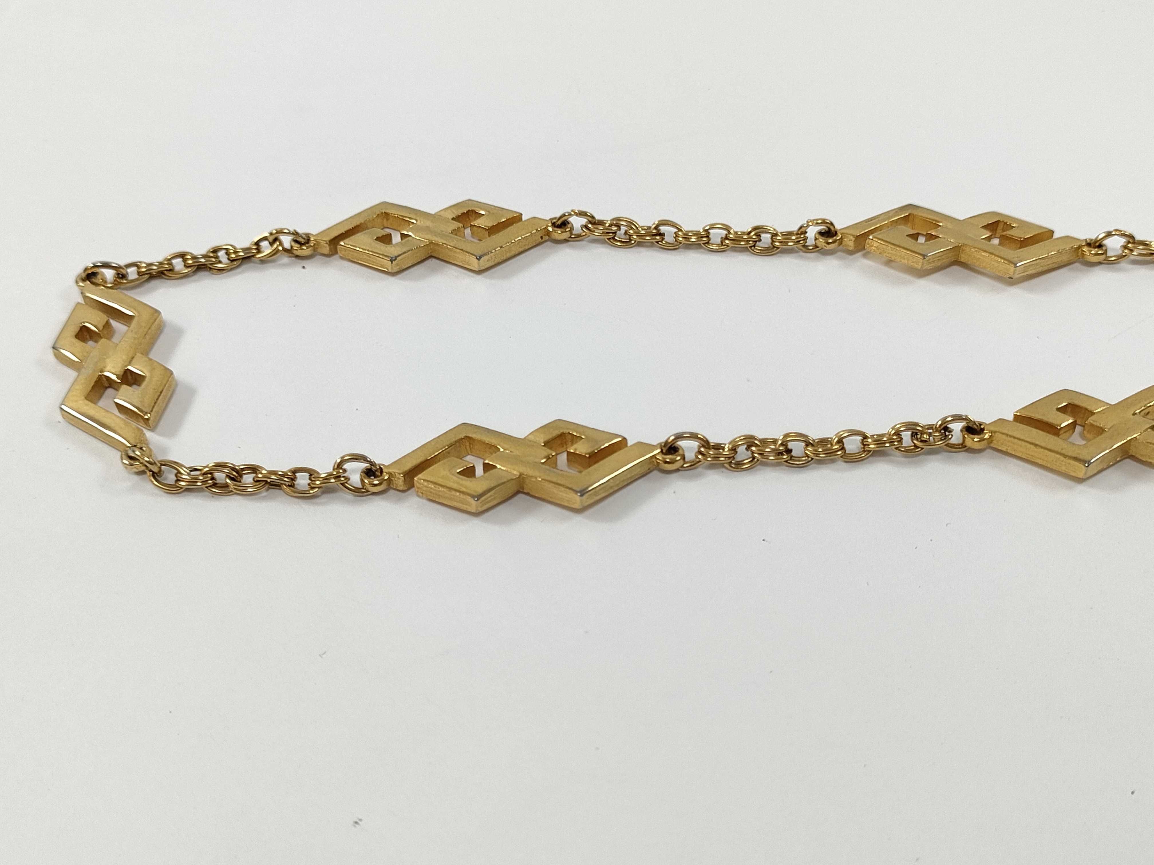 GG Logo Gold Long Necklace — view 5