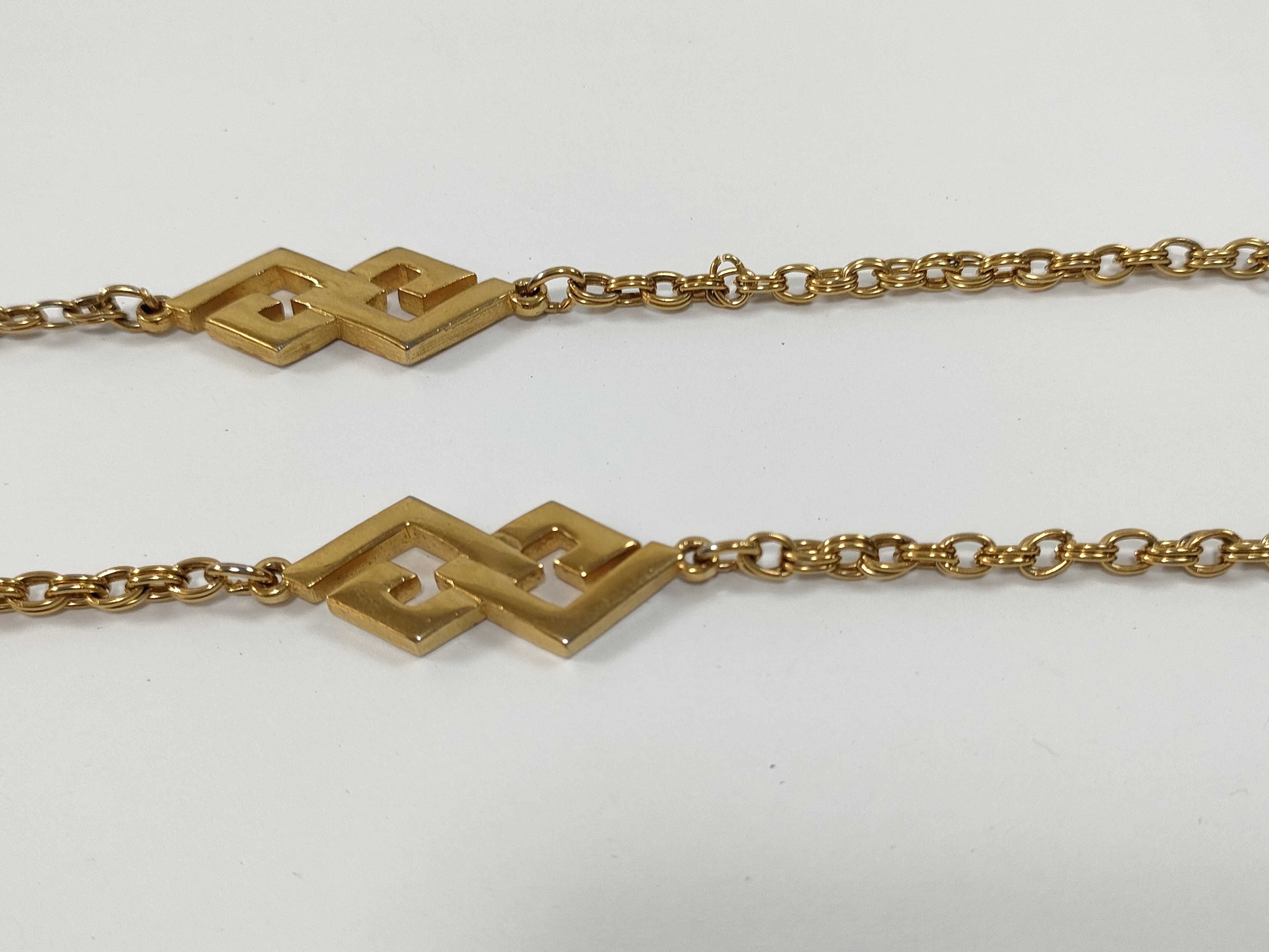 GG Logo Gold Long Necklace — view 6