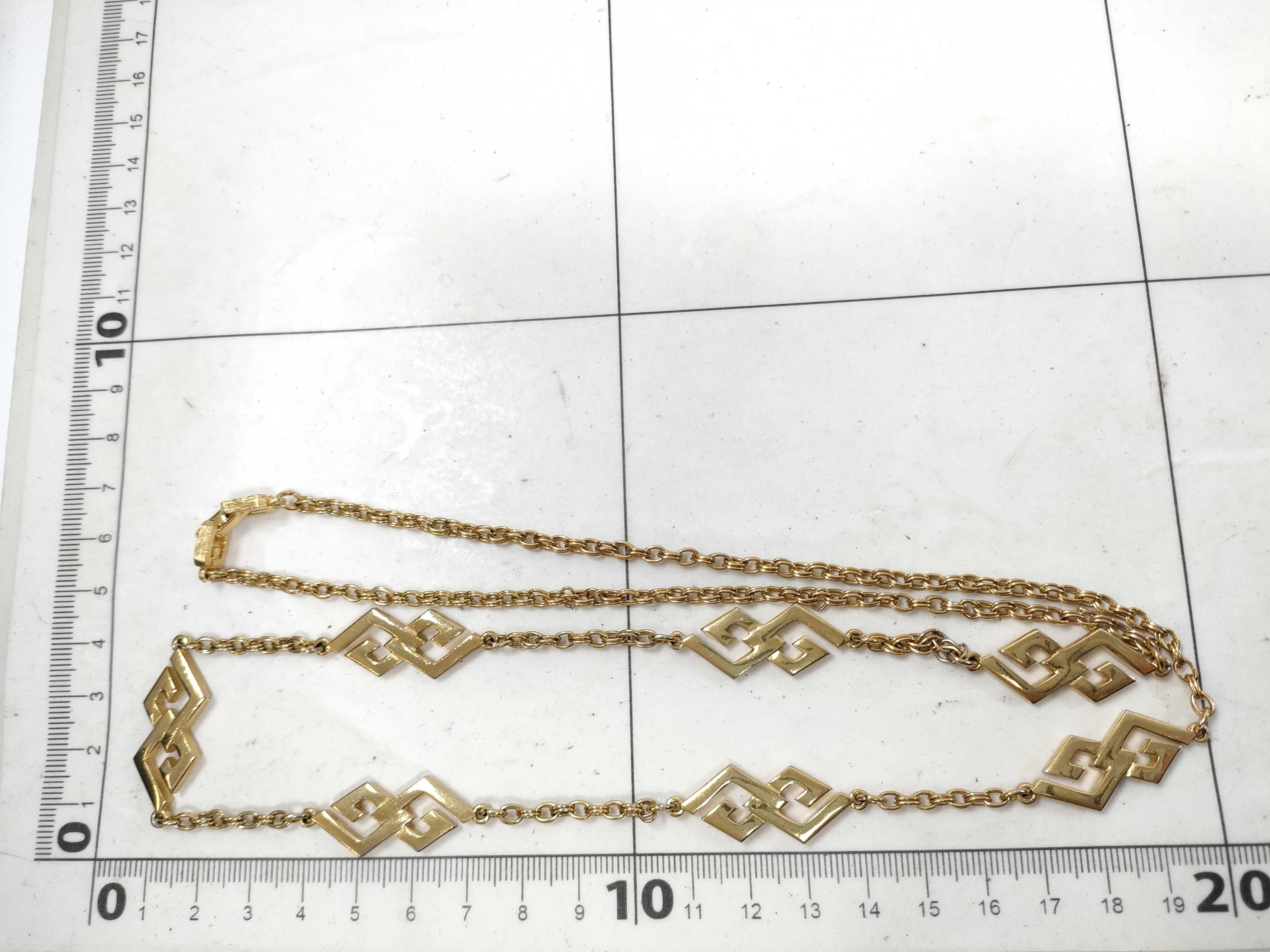 GG Logo Gold Long Necklace — view 10