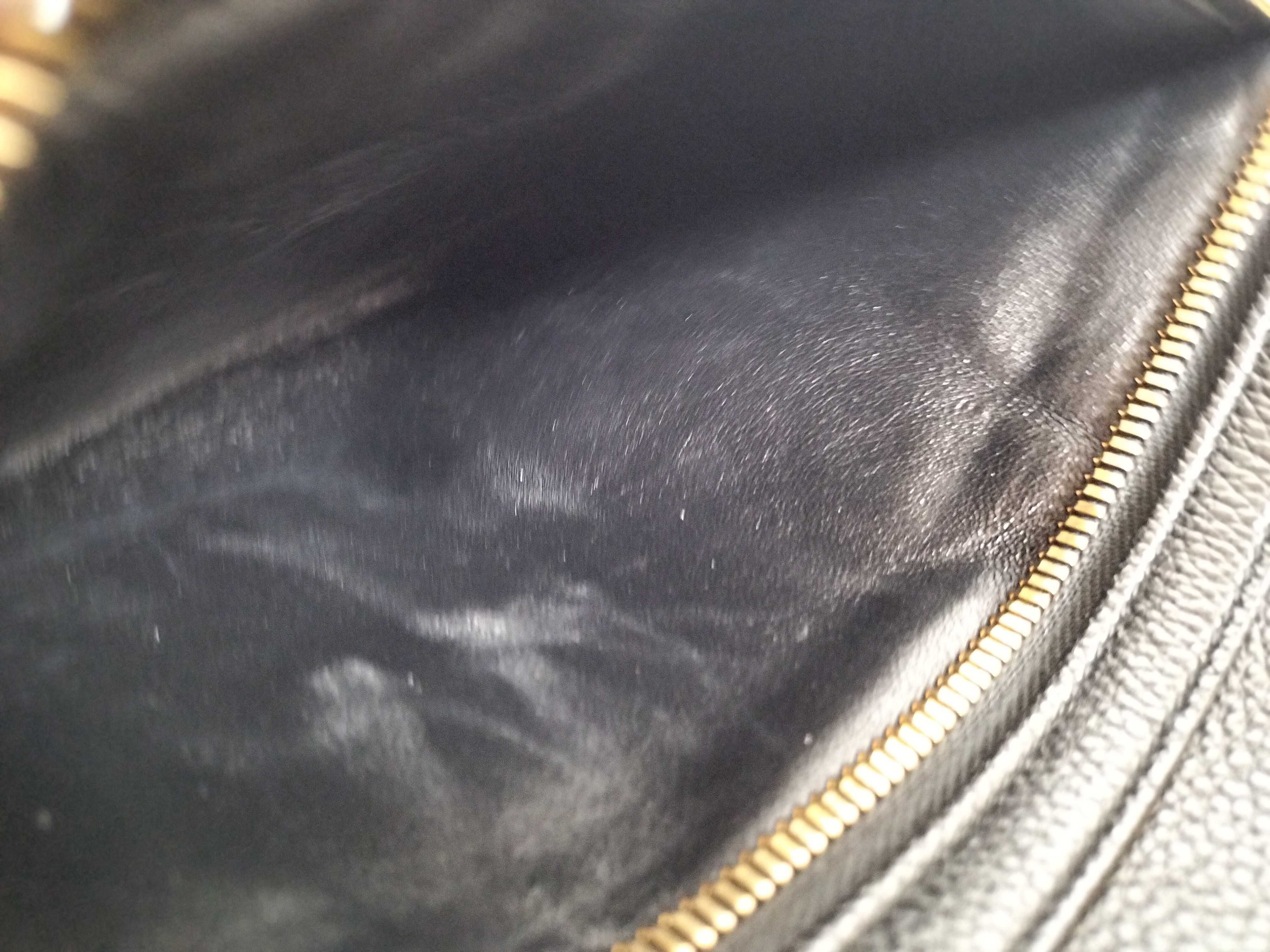Neo Classic Black Leather Clutch Bag — view 12