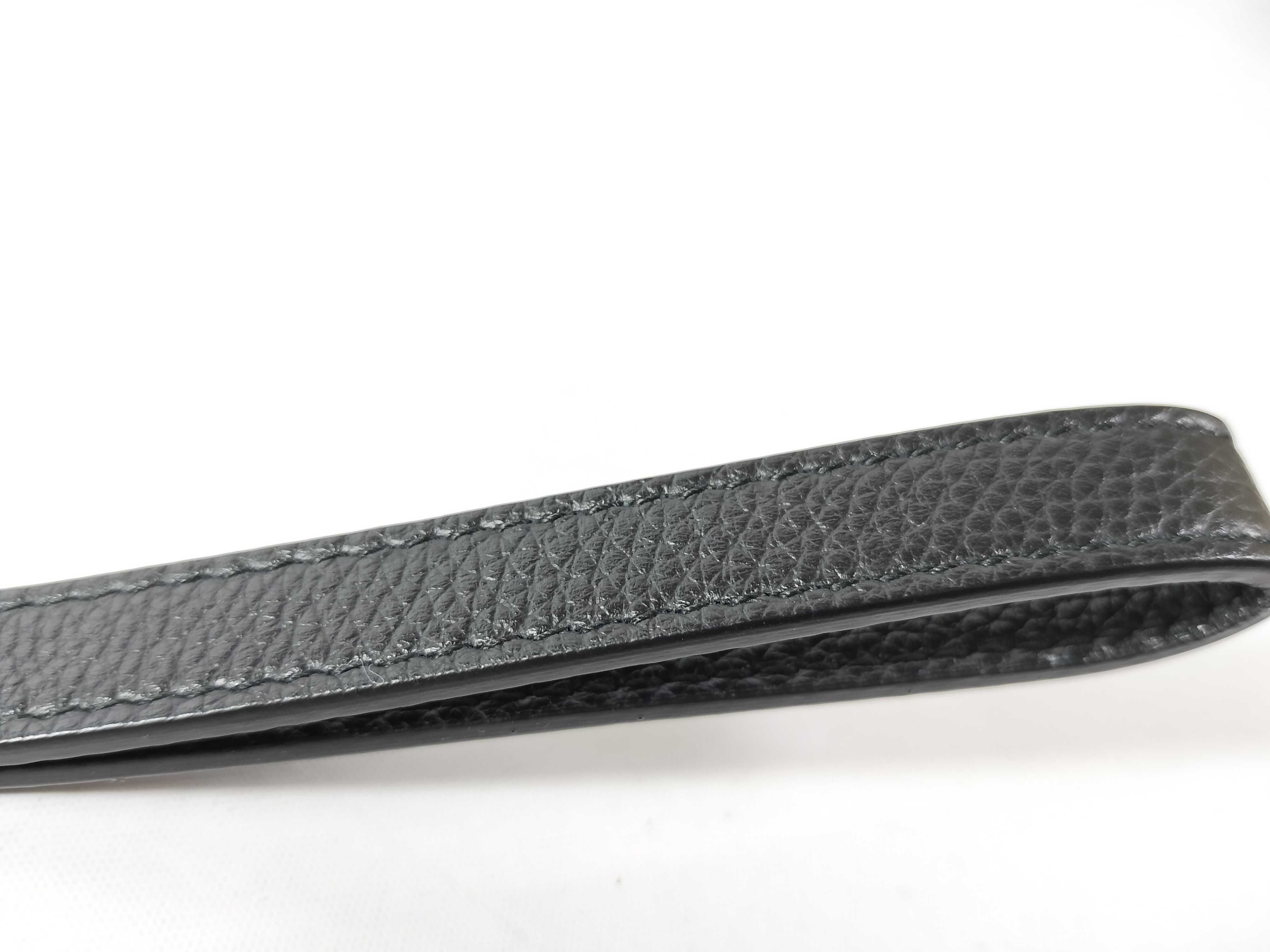 Neo Classic Black Leather Clutch Bag — view 7