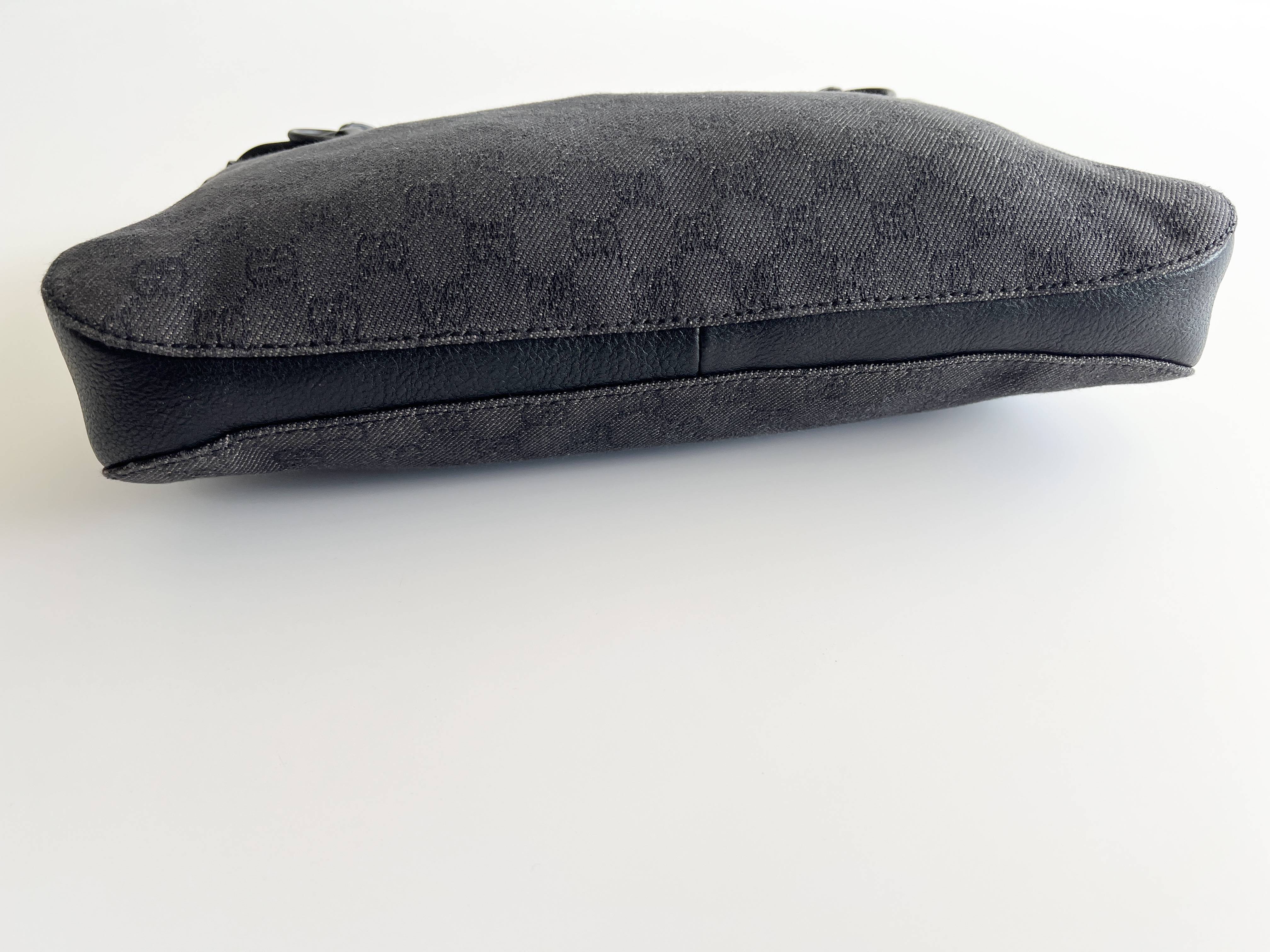 Horsebit GG Denim Canvas Leather Shoulder Bag One-Shoulder Bag — view 13
