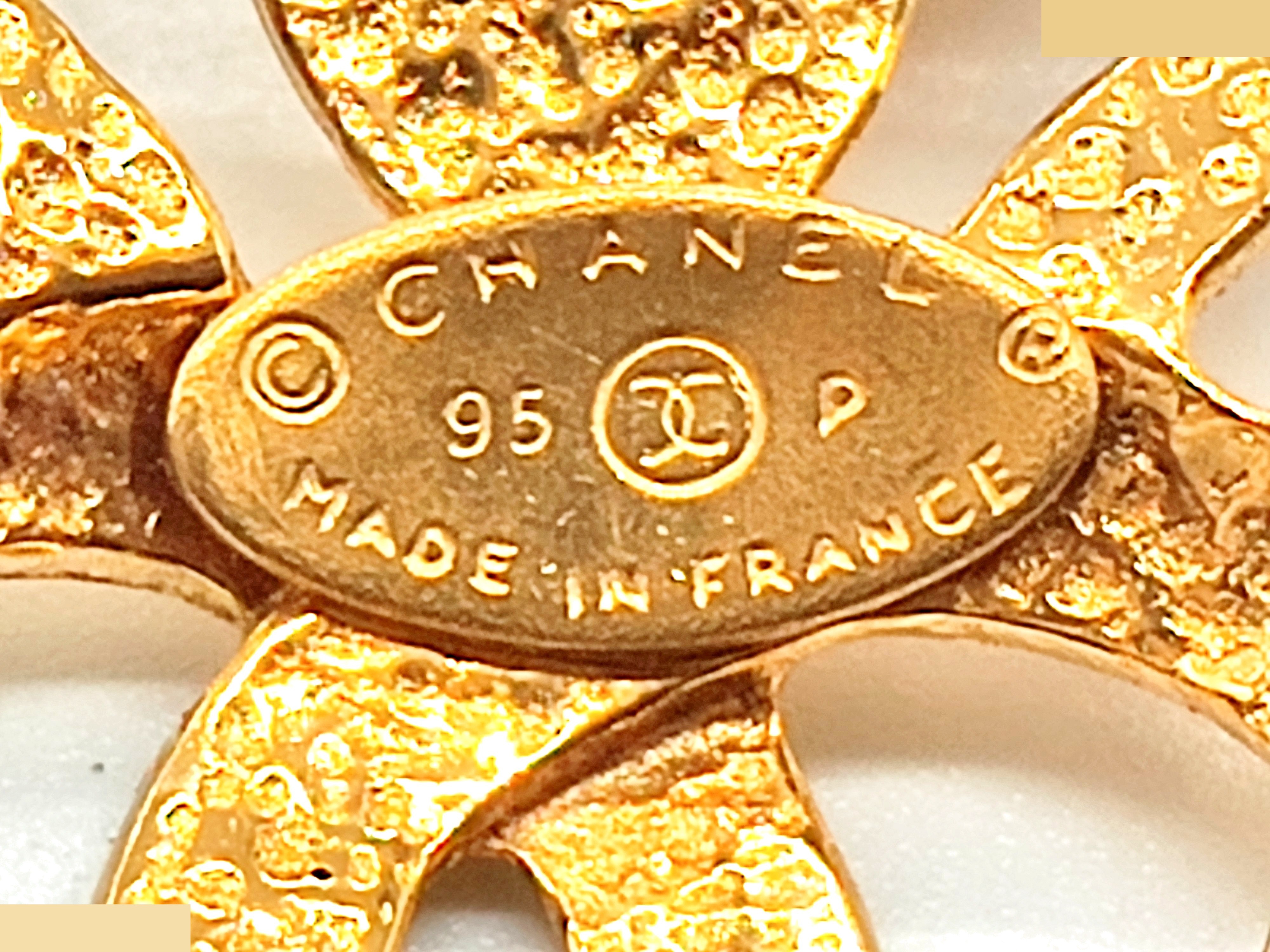 Coco Mark Flower Necklace, 95P, Chain approx. 60cm — view 2
