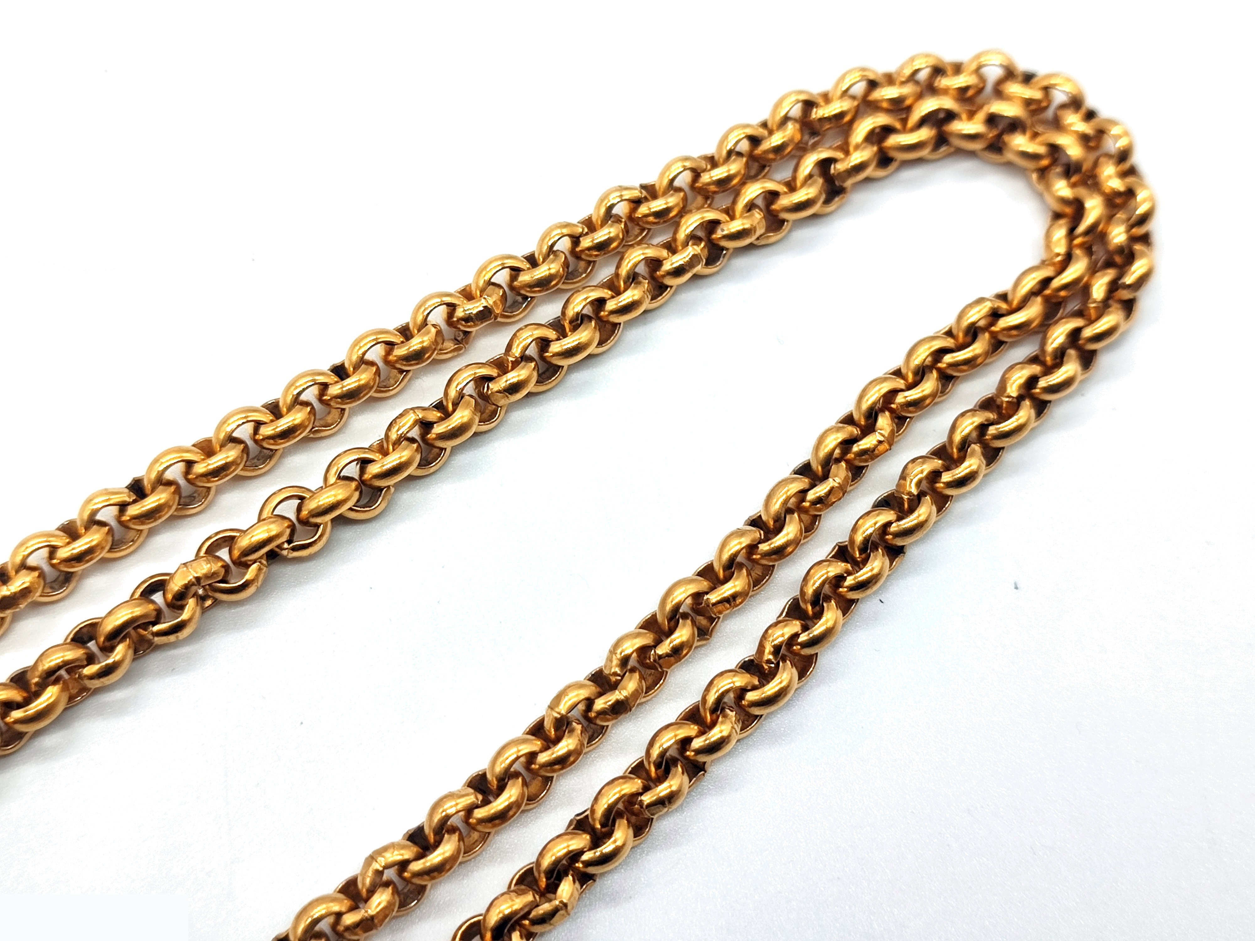 Coco Mark Flower Necklace, 95P, Chain approx. 60cm — view 9