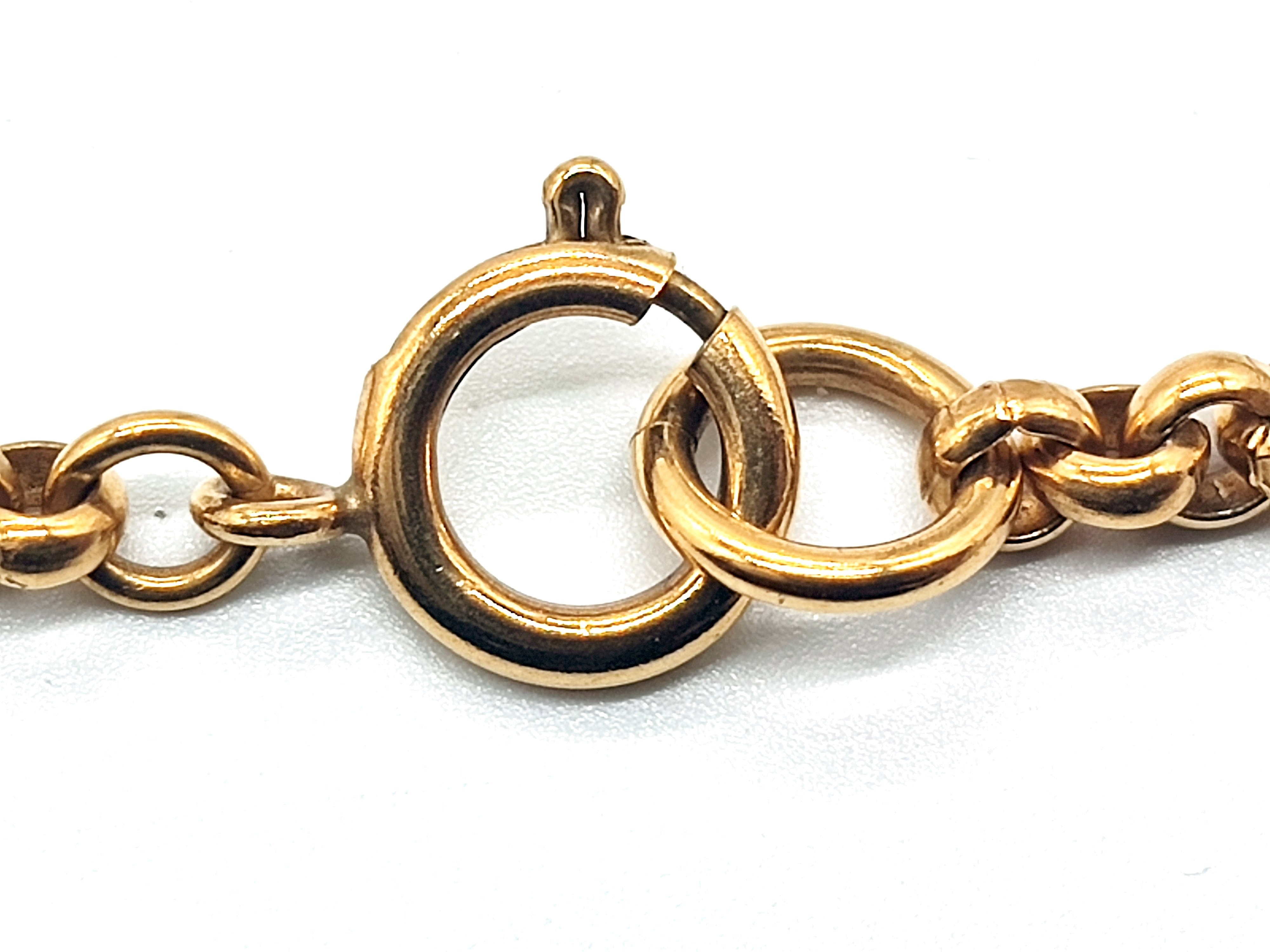 Coco Mark Flower Necklace, 95P, Chain approx. 60cm — view 10