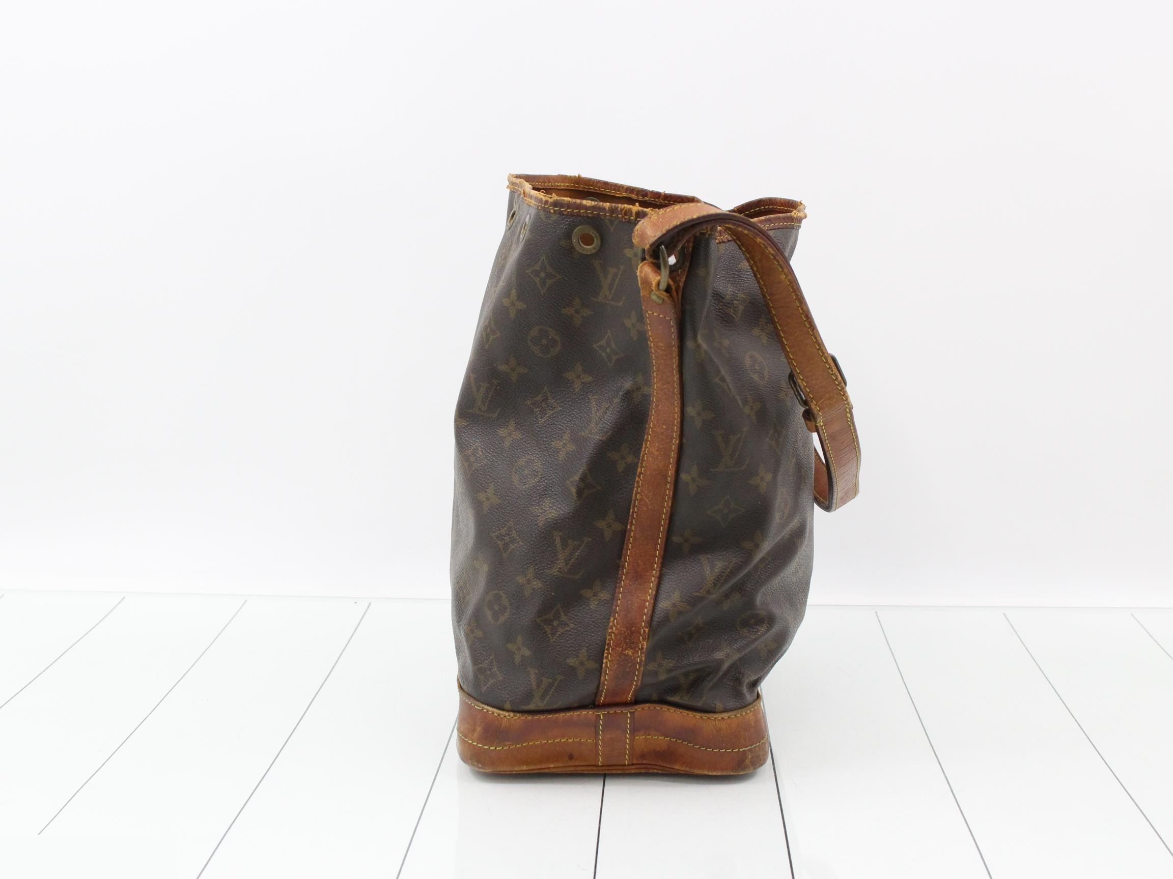 Monogram Noé Shoulder Bag — view 3