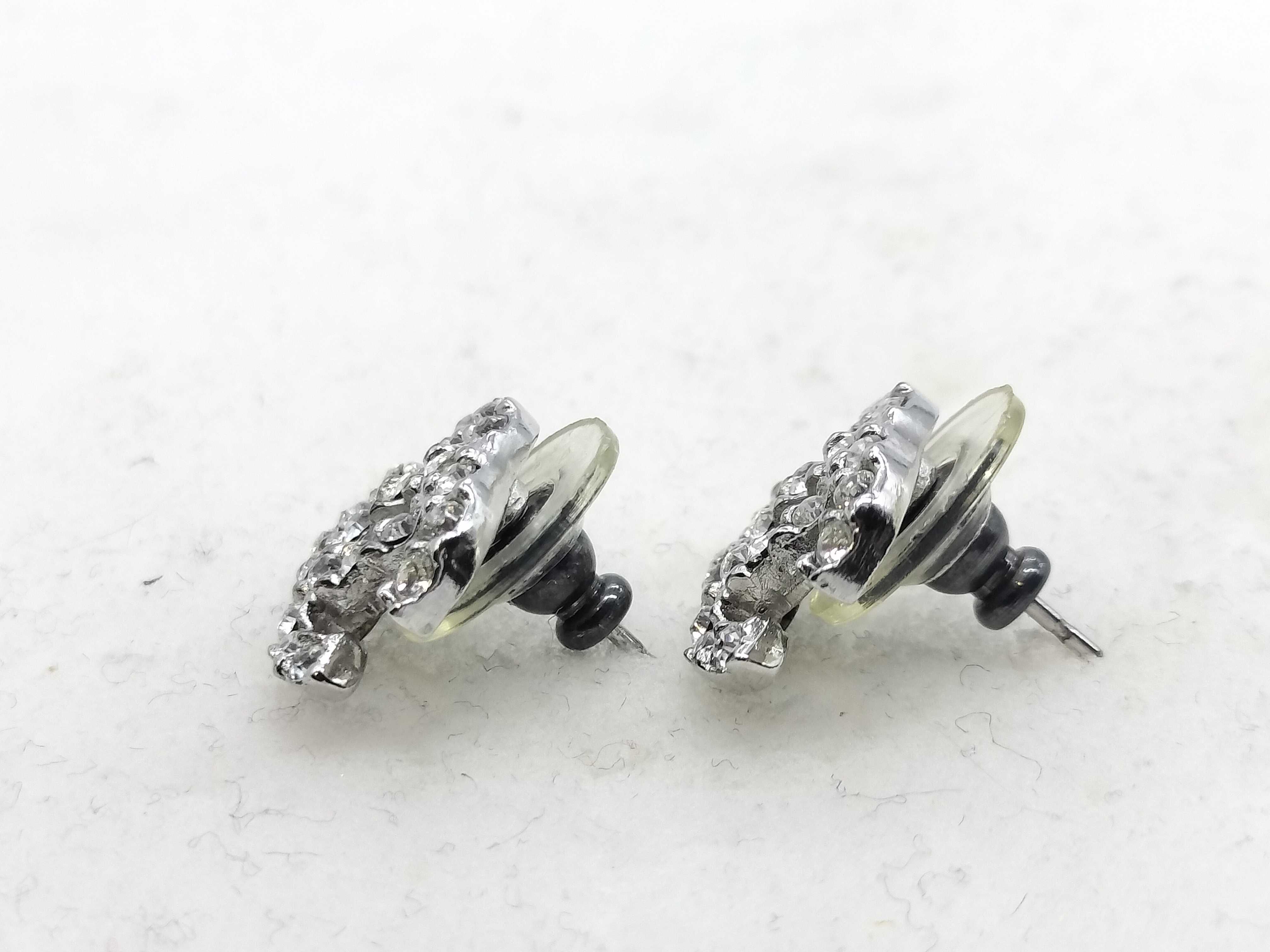 03A / Rhinestone / Coco Mark / Earrings — view 4