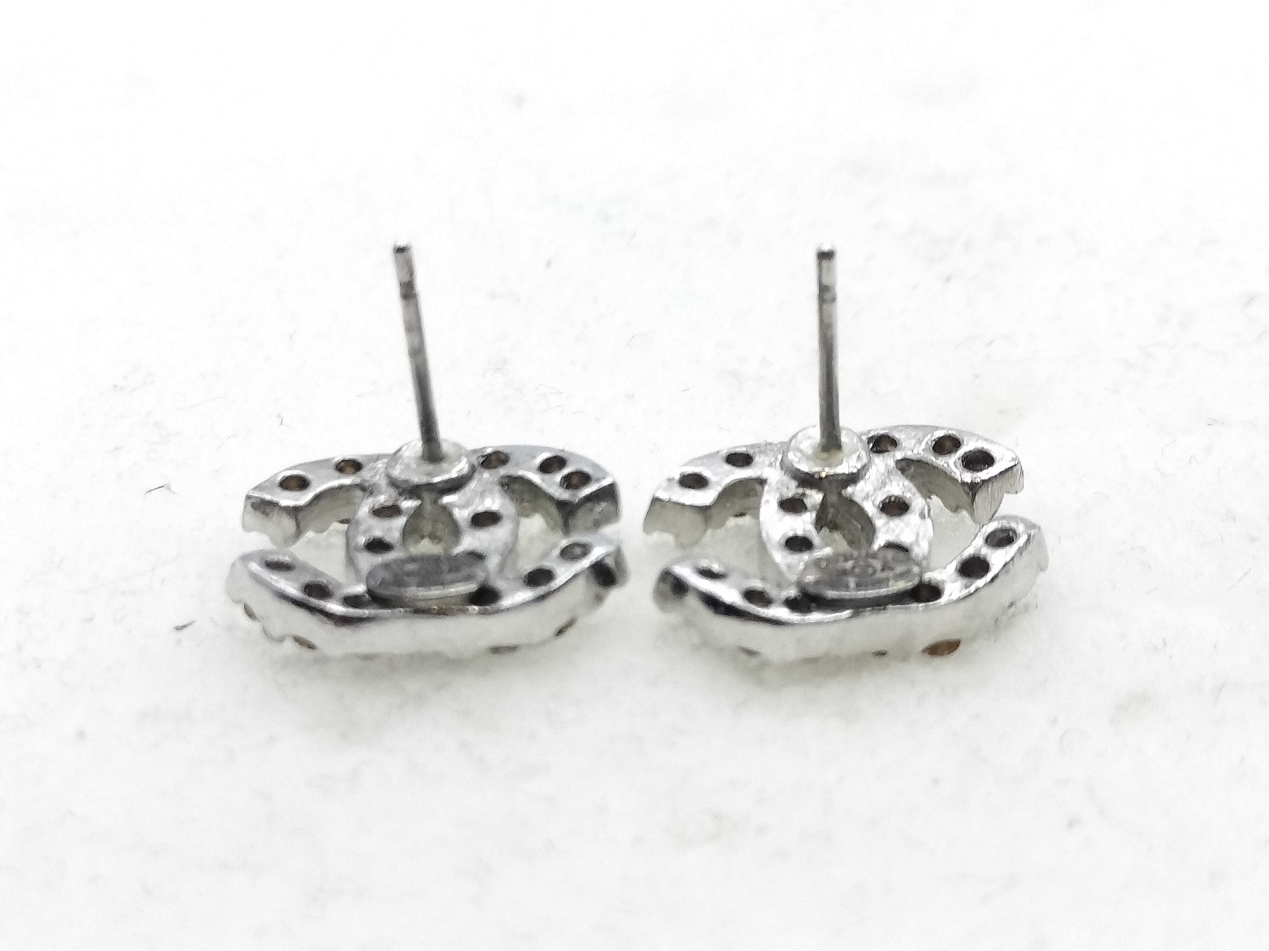 03A / Rhinestone / Coco Mark / Earrings — view 5