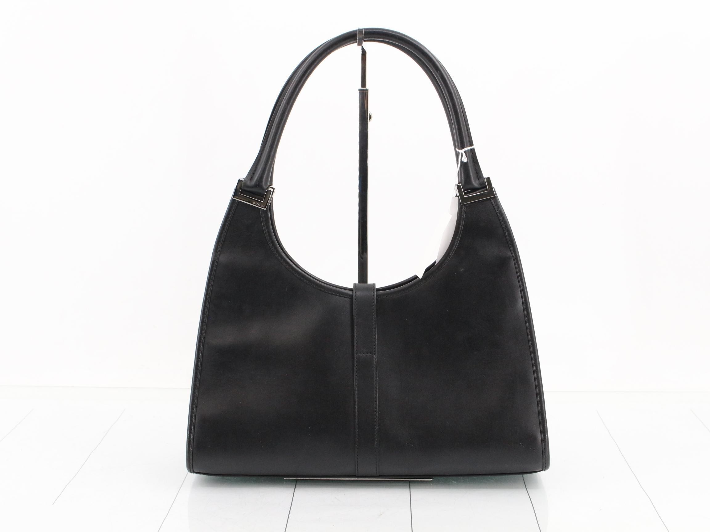 Jackie Leather Semi-Shoulder Bag — view 2