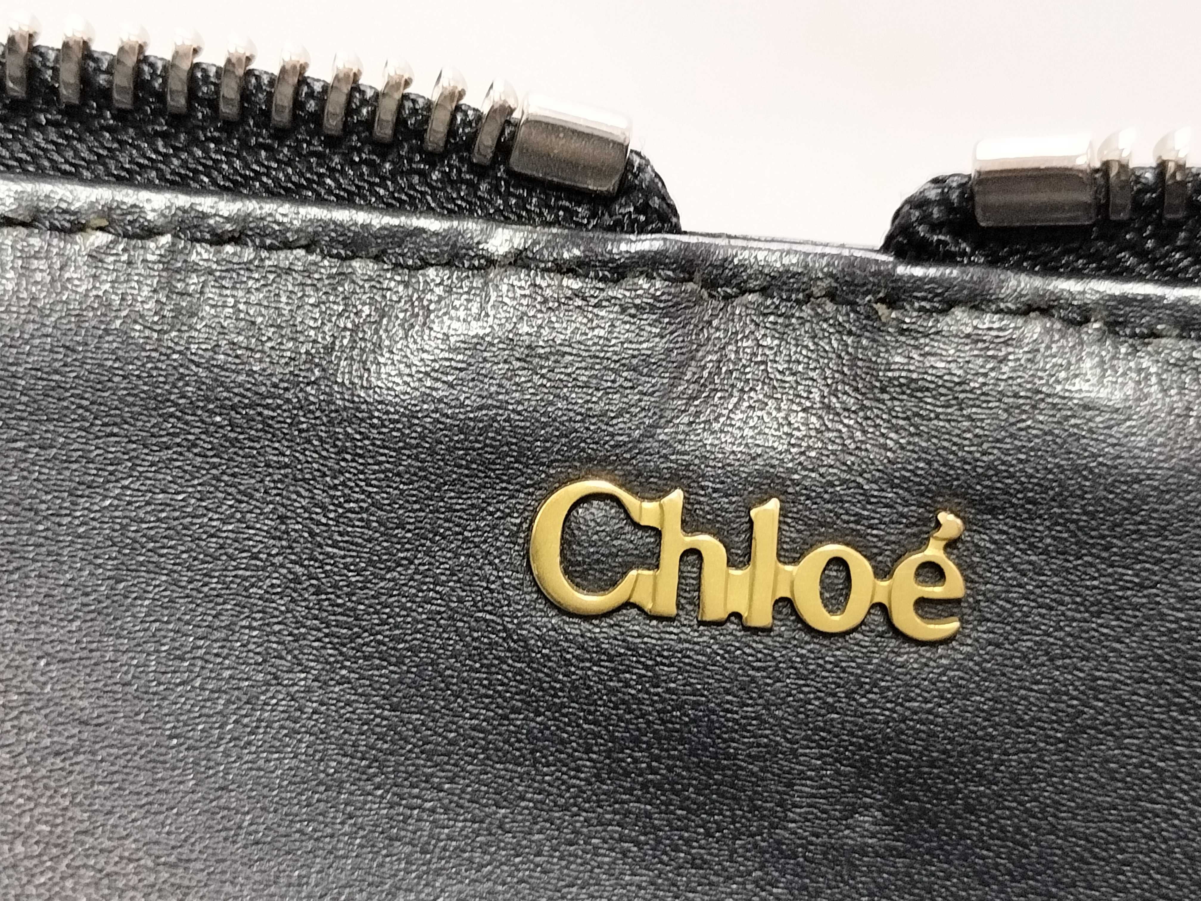 Aurora handbag, black leather — view 9