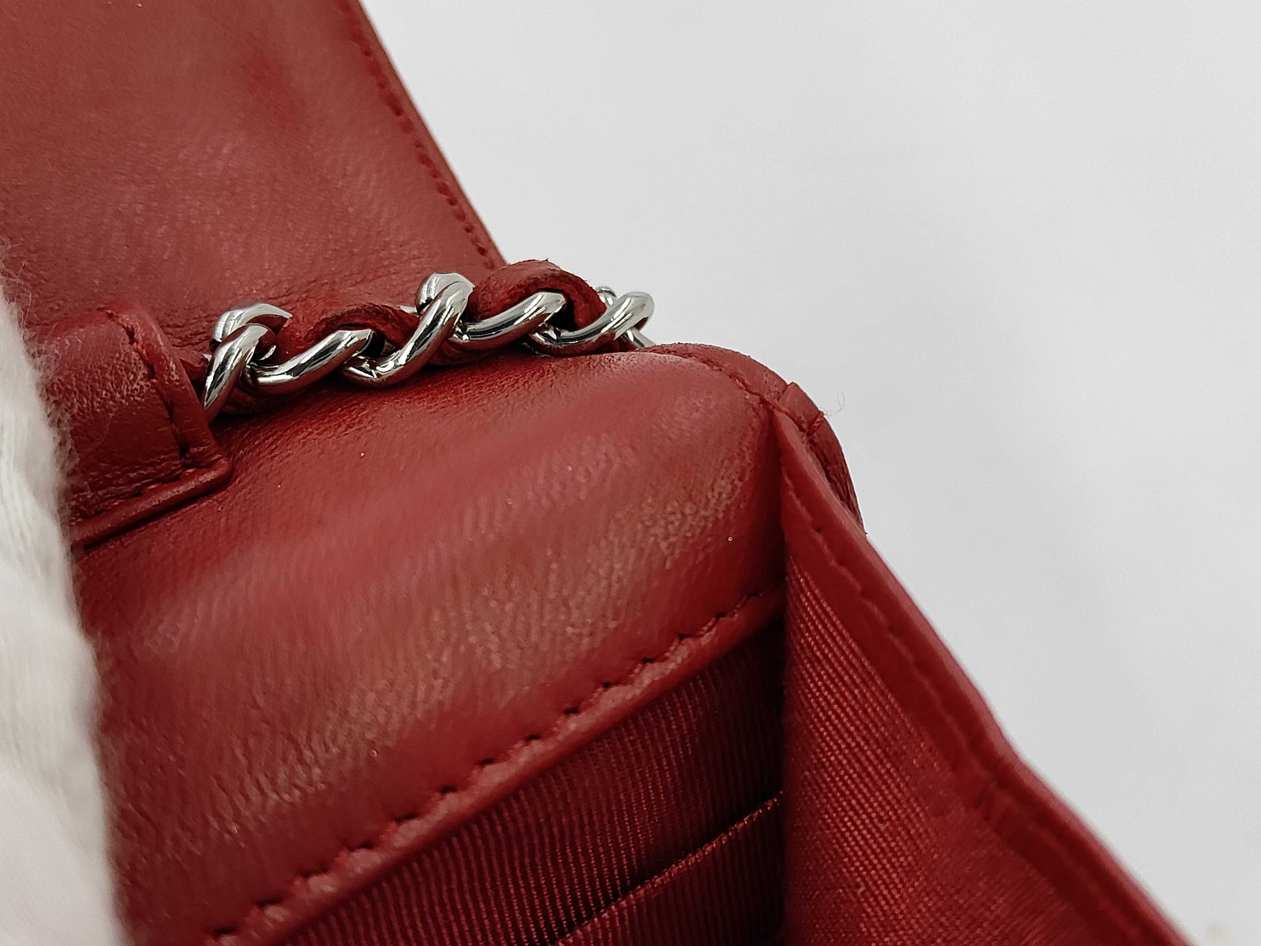Lambskin Chain Shoulder Bag, Matelassé Flap Shoulder Bag — view 11