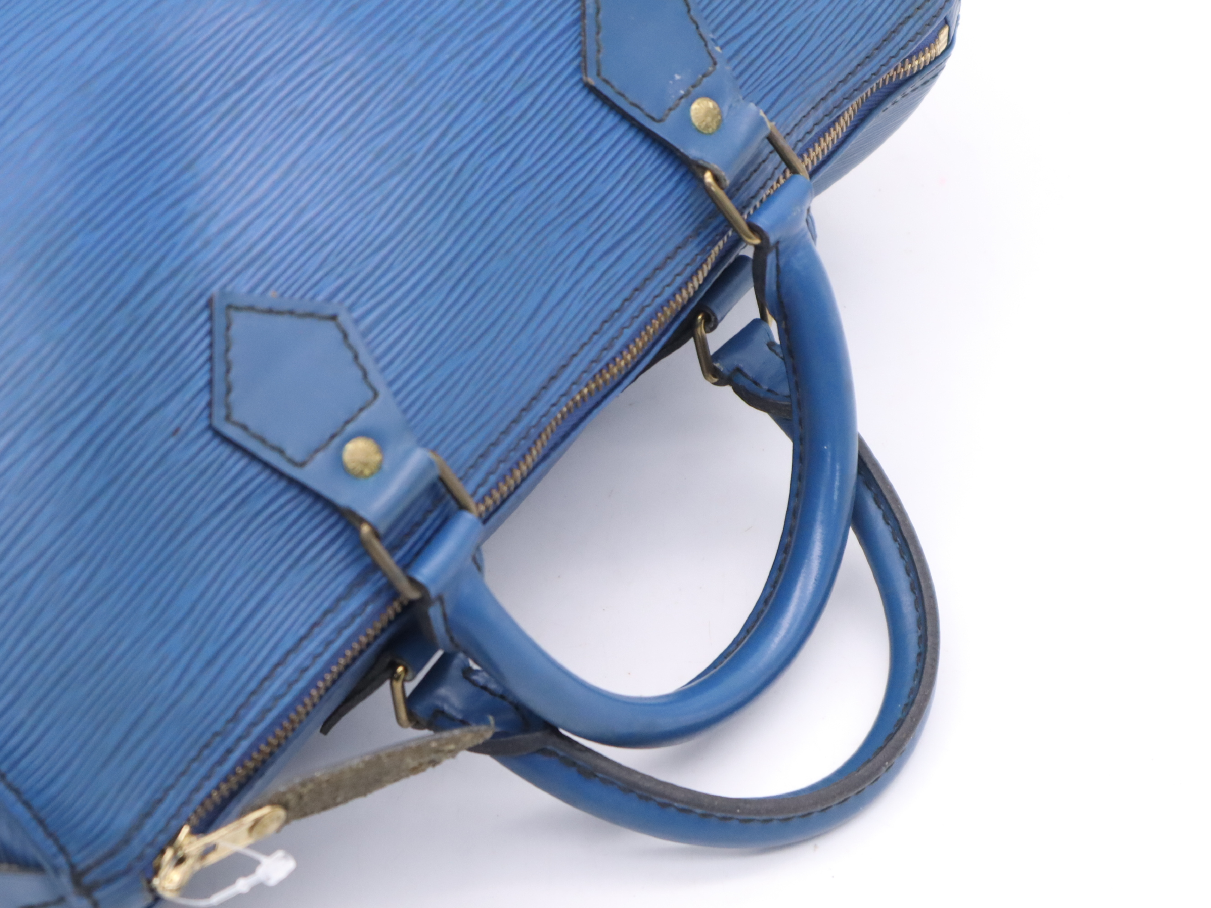 M43005 Epi Speedy 30 Toledo Blue Handbag — view 6