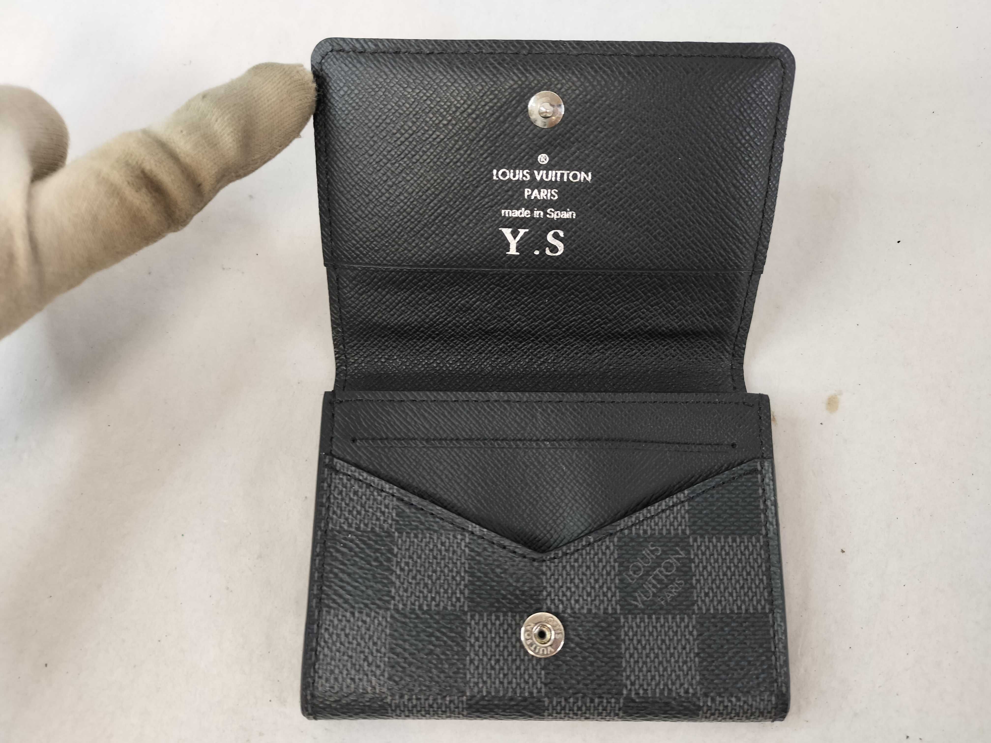 Damier Graphite Card Case CA1159 (Card Case/Pass Case/Business Card Holder) — view 9