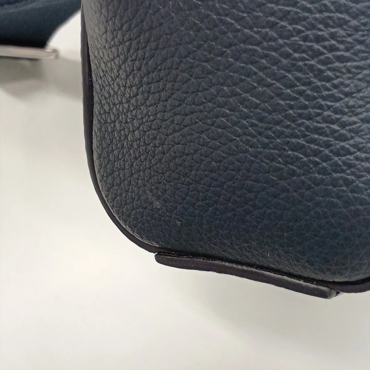 Crossbody Camera Bag Mini Leather Shoulder Bag Navy — view 13