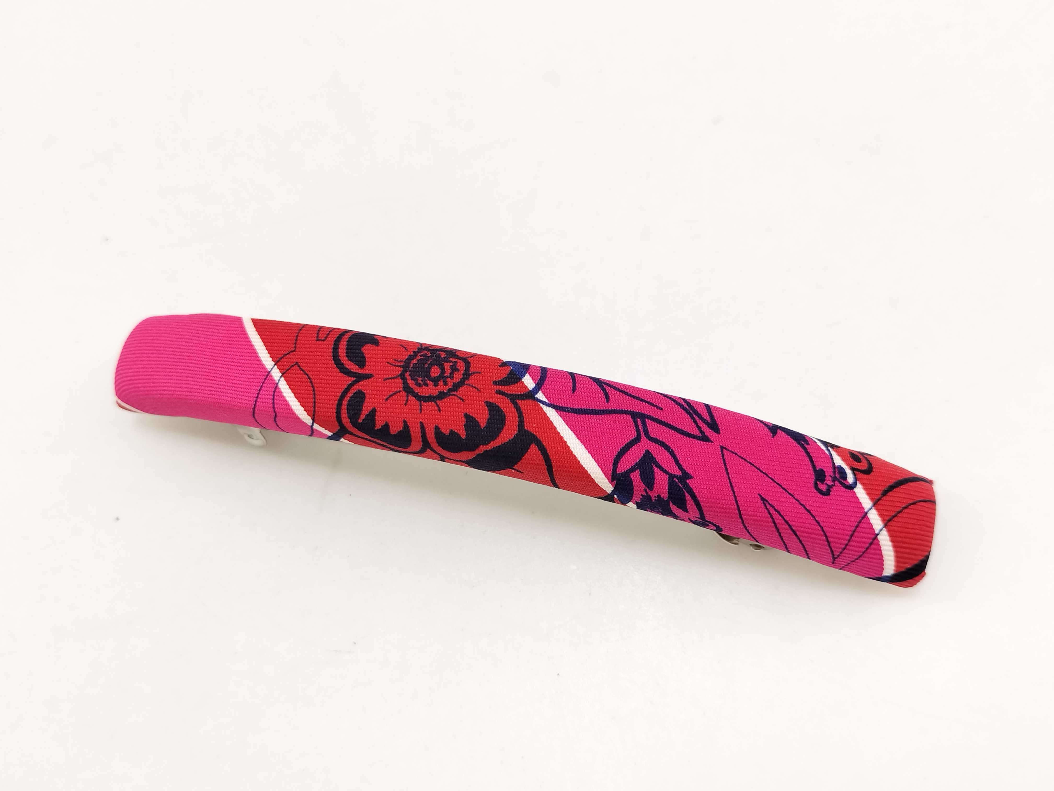 Eclipse GM Barrette, Pink, Hermes Hair Accessory