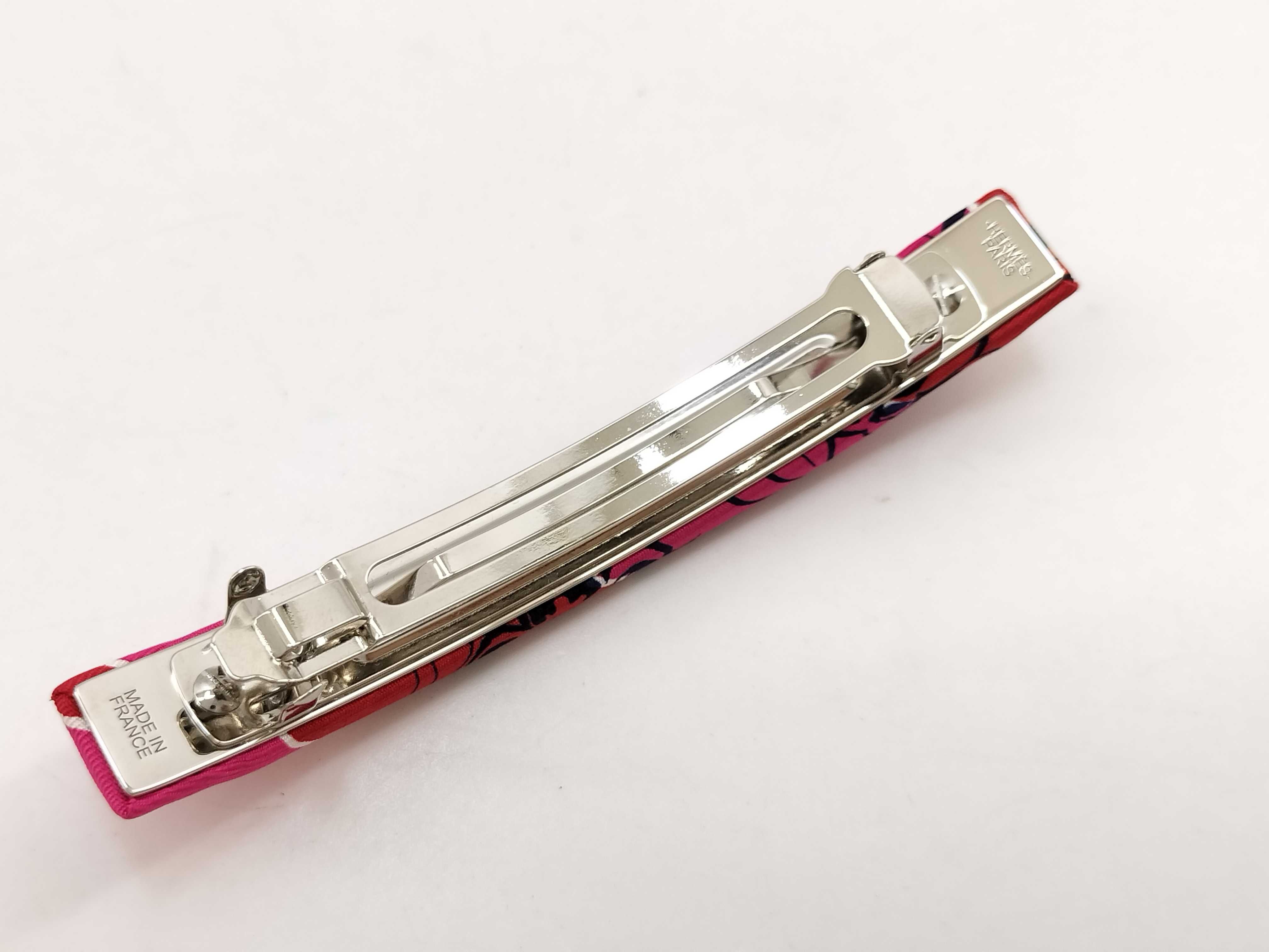 Eclipse GM Barrette, Pink, Hermes Hair Accessory — view 2