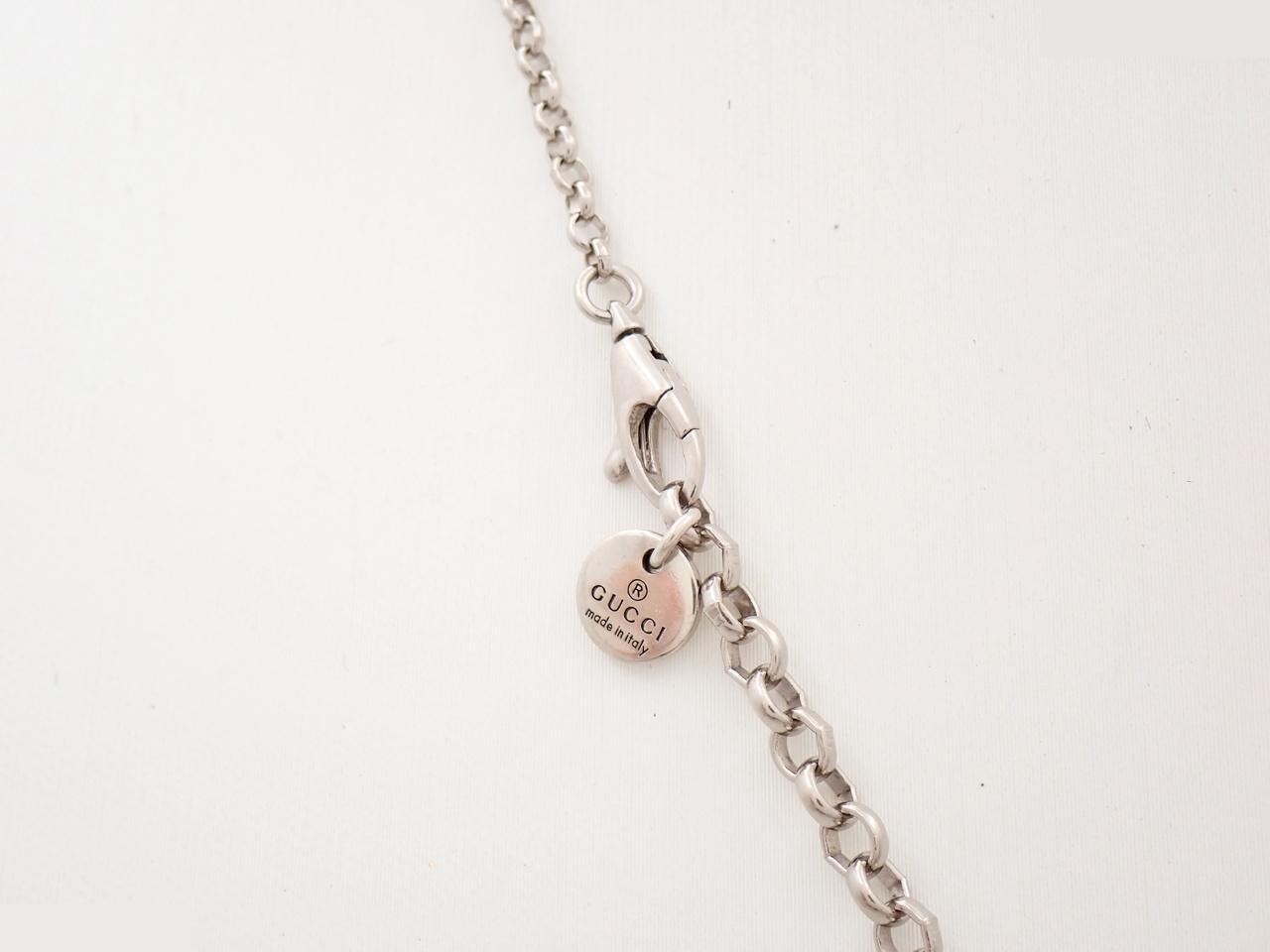 Interlocking Necklace, Arabesque Design, Sterling Silver 925 / 7.0g — view 2
