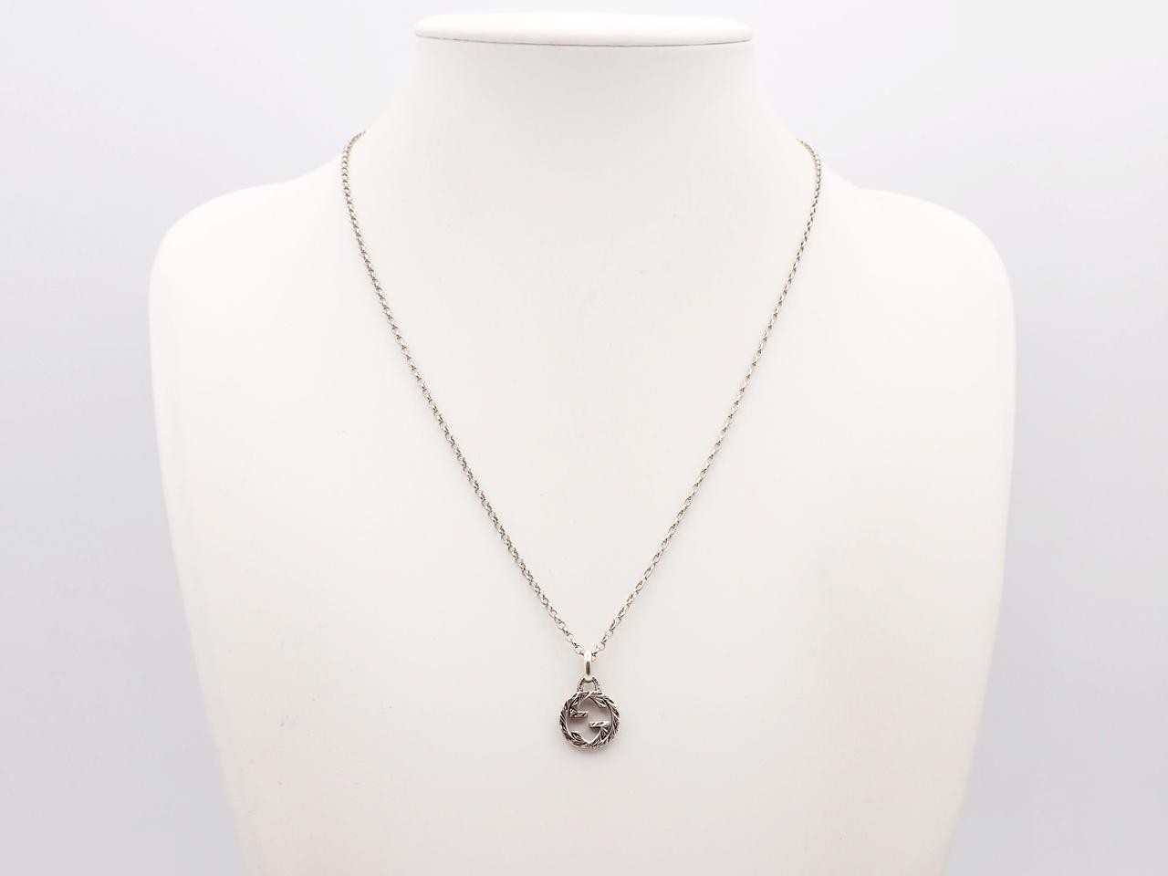 Interlocking Necklace, Arabesque Design, Sterling Silver 925 / 7.0g — view 3