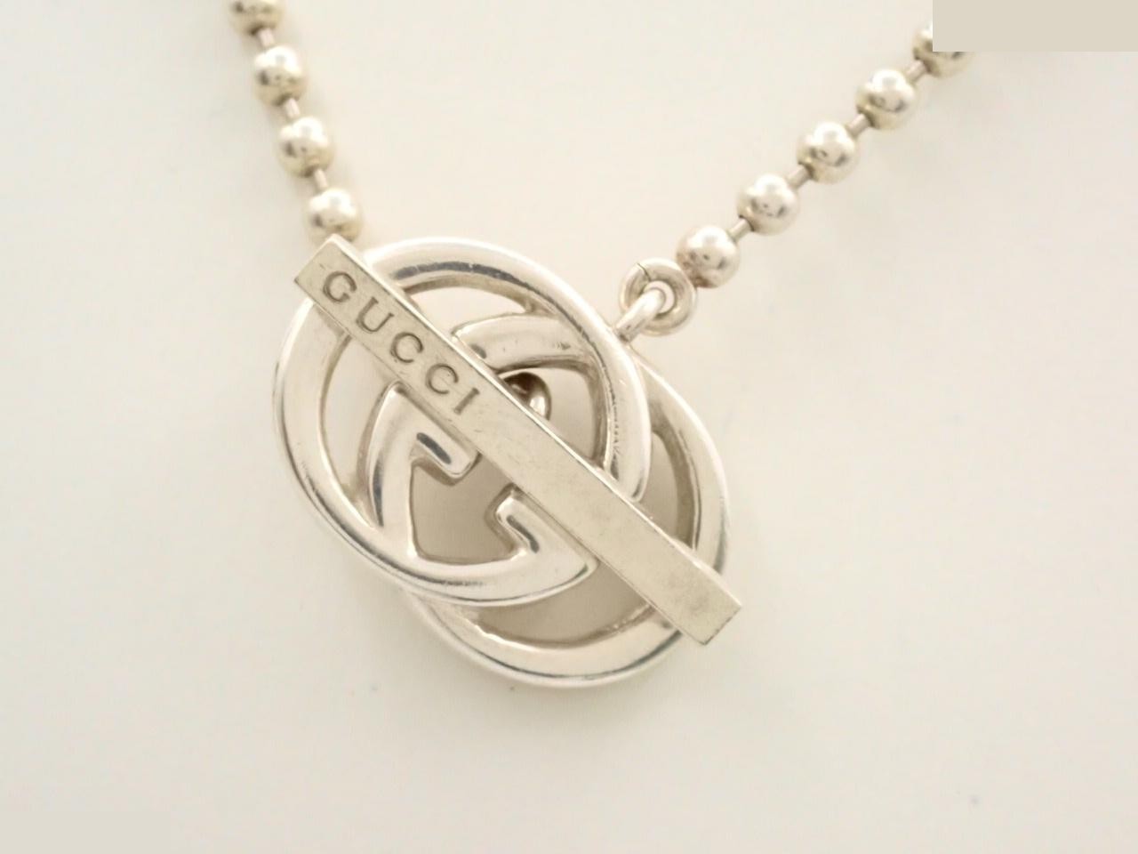 Interlocking Necklace, chain approximately 42cm, 925 sterling silver, 21.4g — view 2