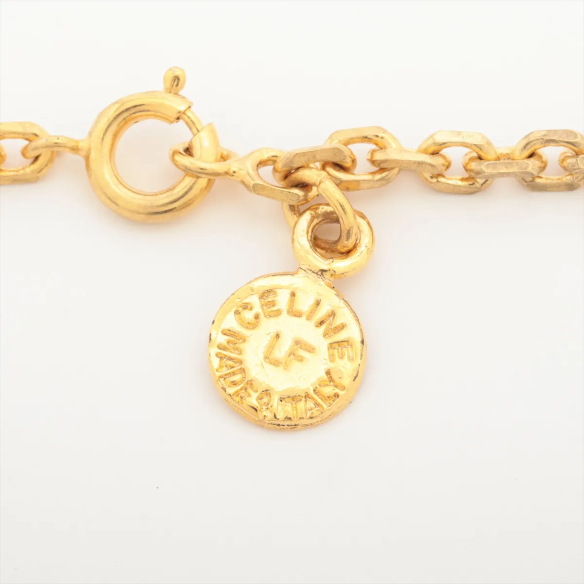 Macadam Necklace GP x Rhinestone Gold — view 4