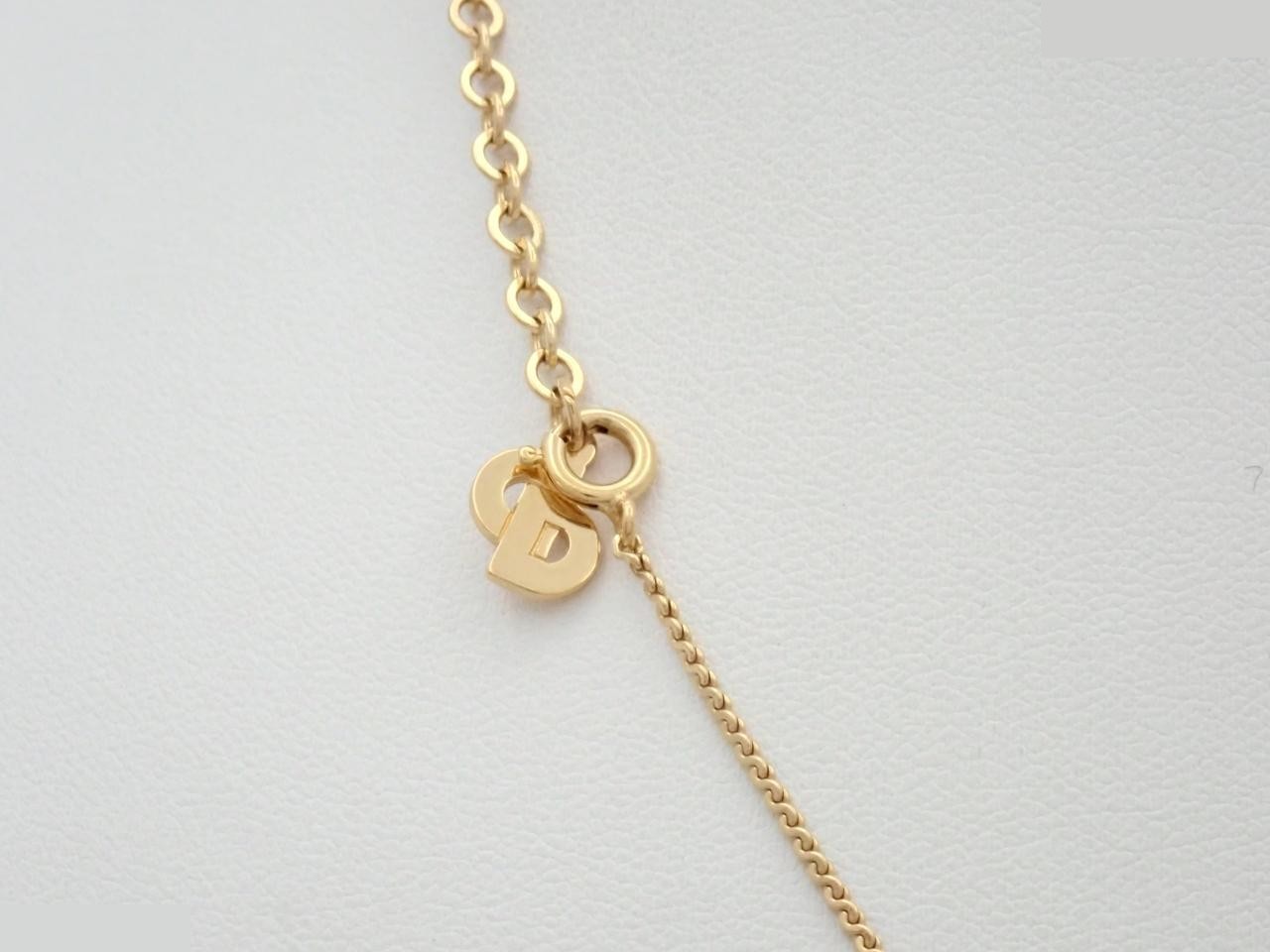 CD logo GP necklace, chain approximately 42cm — view 2