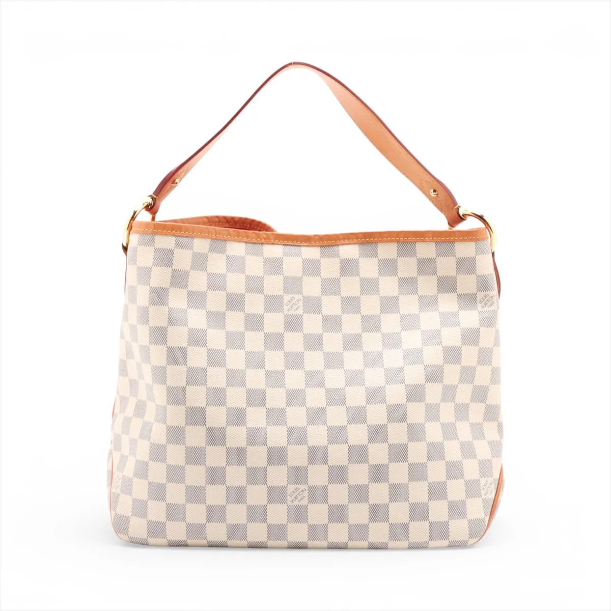Damier Azur Delightful PM N41447 MI1145 White x Brown — view 2