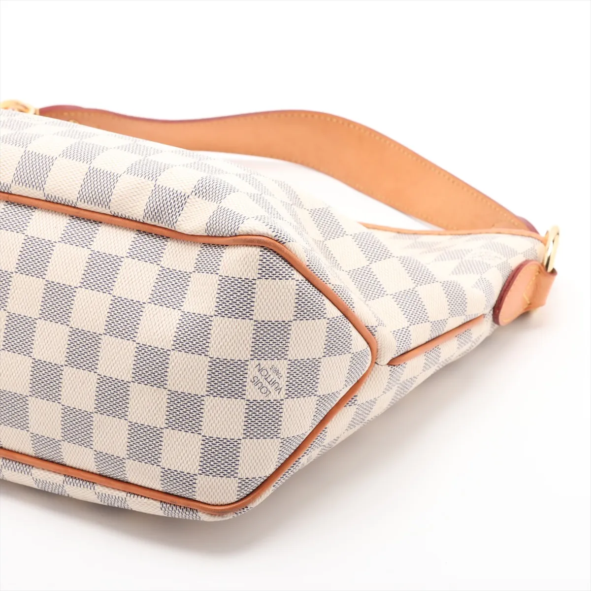 Damier Azur Delightful PM N41447 MI1145 White x Brown — view 3