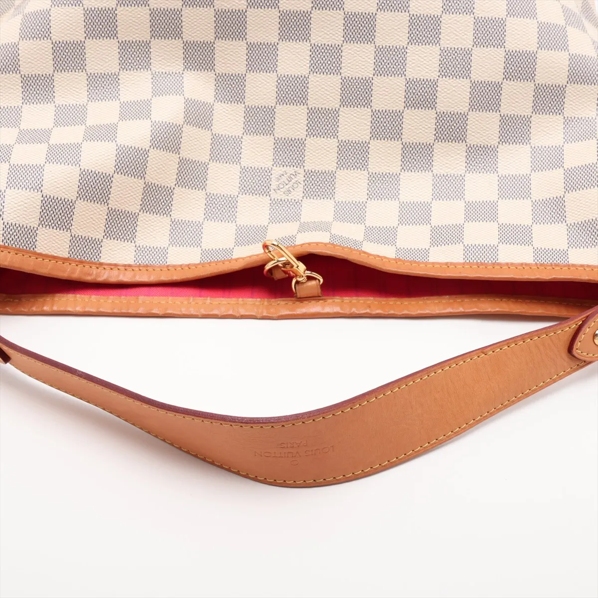 Damier Azur Delightful PM N41447 MI1145 White x Brown — view 5
