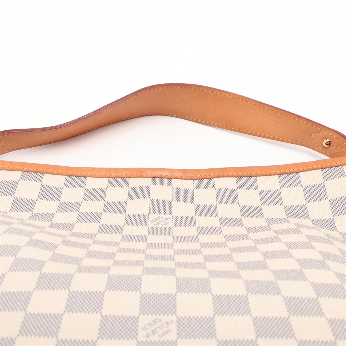 Damier Azur Delightful PM N41447 MI1145 White x Brown — view 6