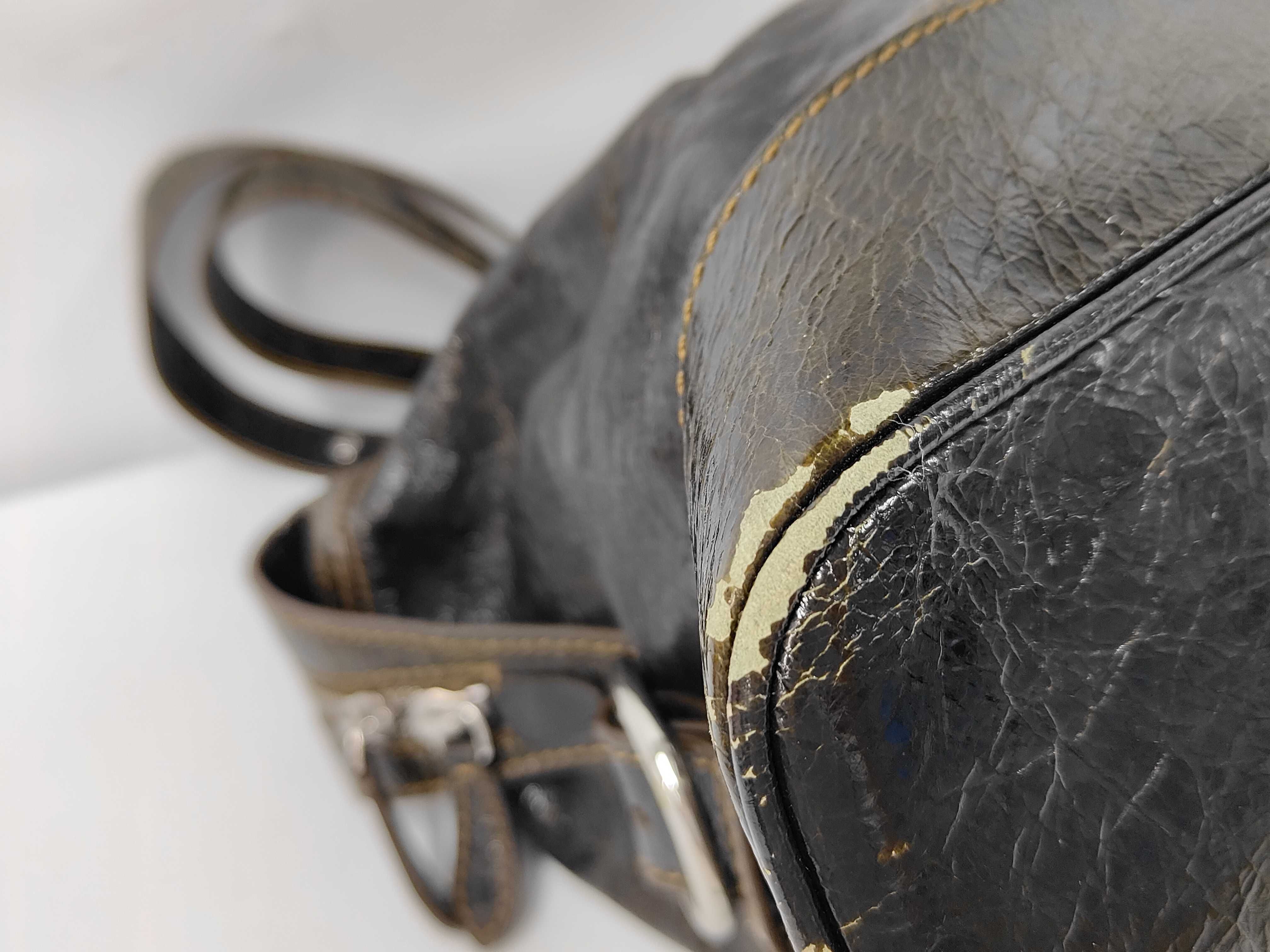handbag, leather, brown handbag — view 4