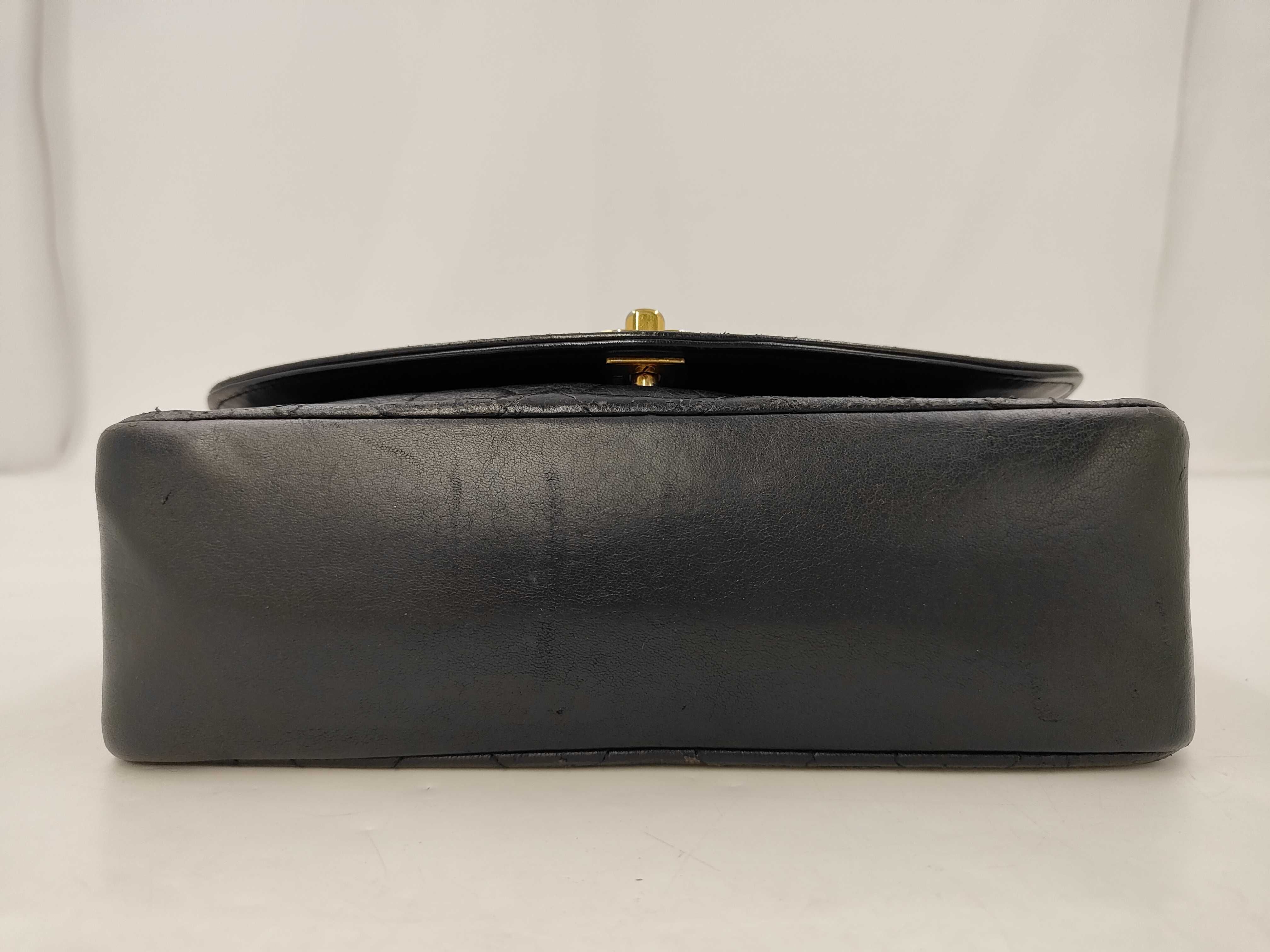 Diana Matelassé Black Gold Shoulder Bag — view 3