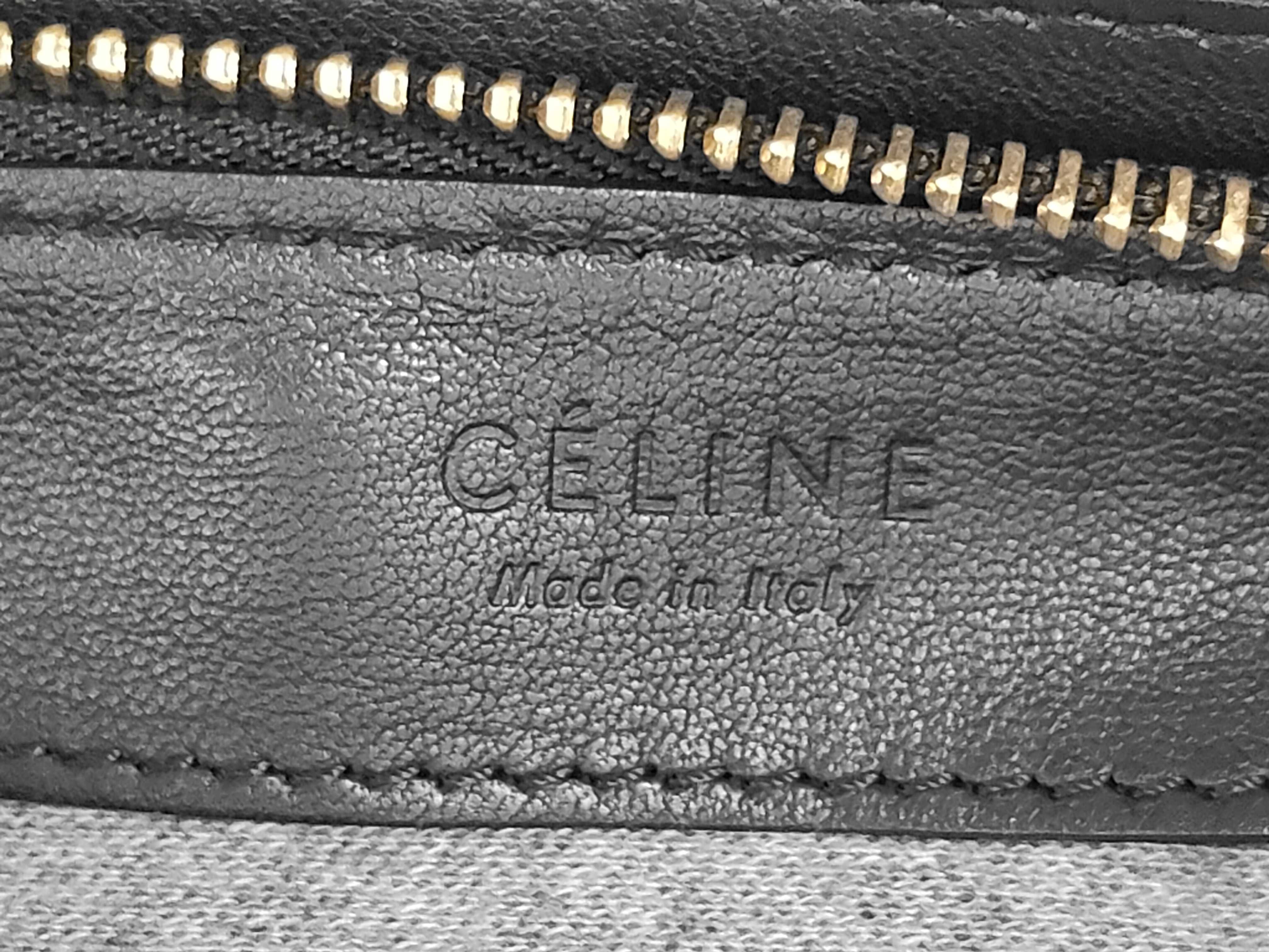 Trio Black Leather Shoulder Bag — view 8
