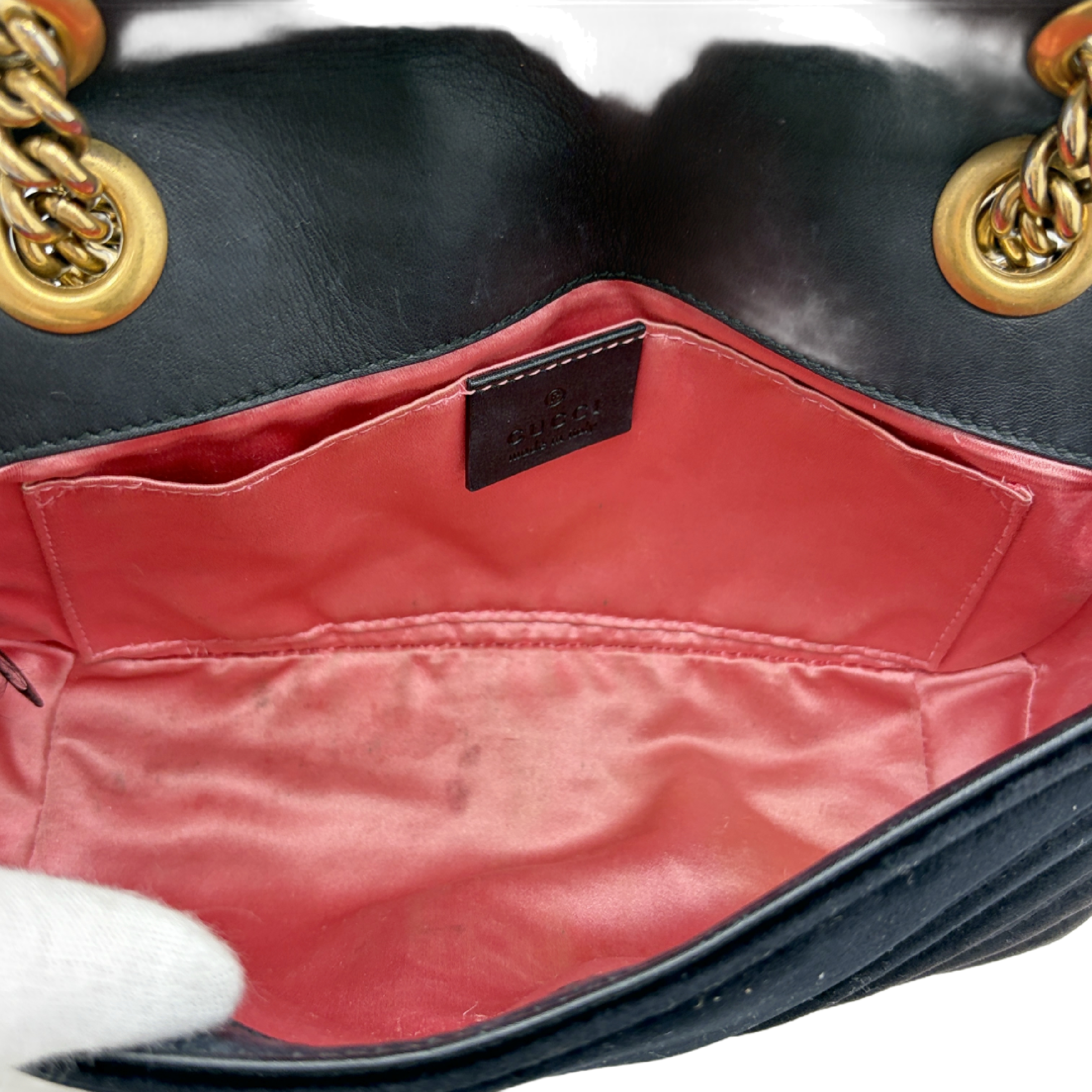 Marmont Chain Shoulder Bag — view 12