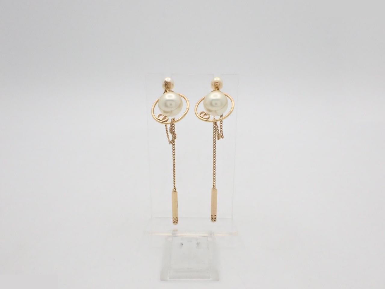 Tribal Chain Earrings — view 2