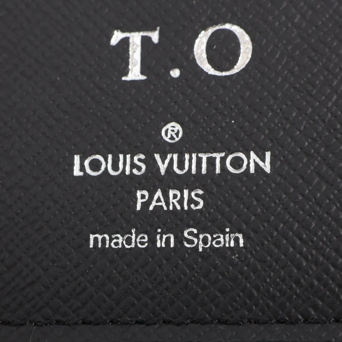 Damier Graphite Portefeuille Blazer N60436 Black Long Wallet with Initials RFID Reactive — view 9