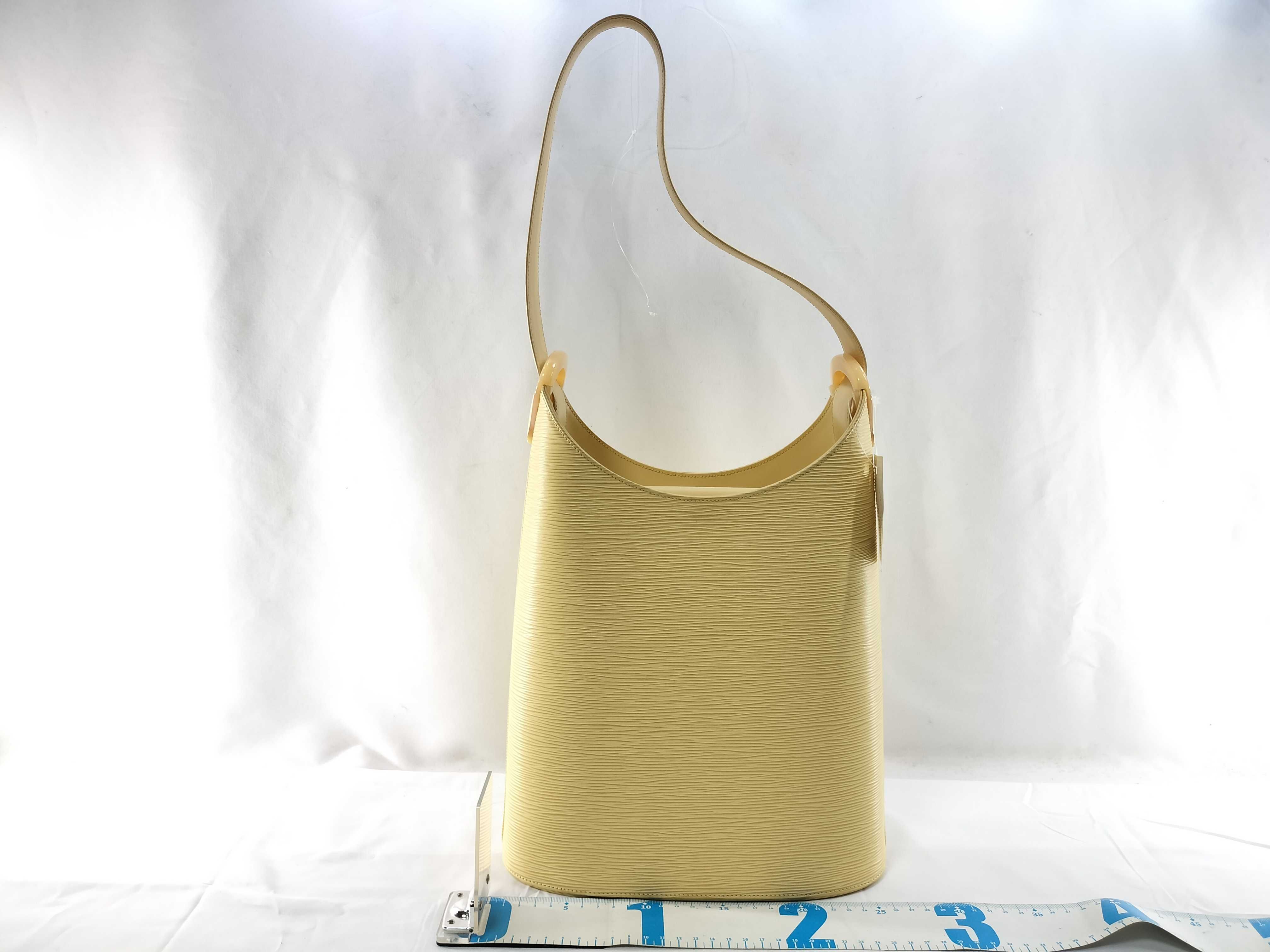 Epi Verseau Yellow Shoulder Bag — view 2