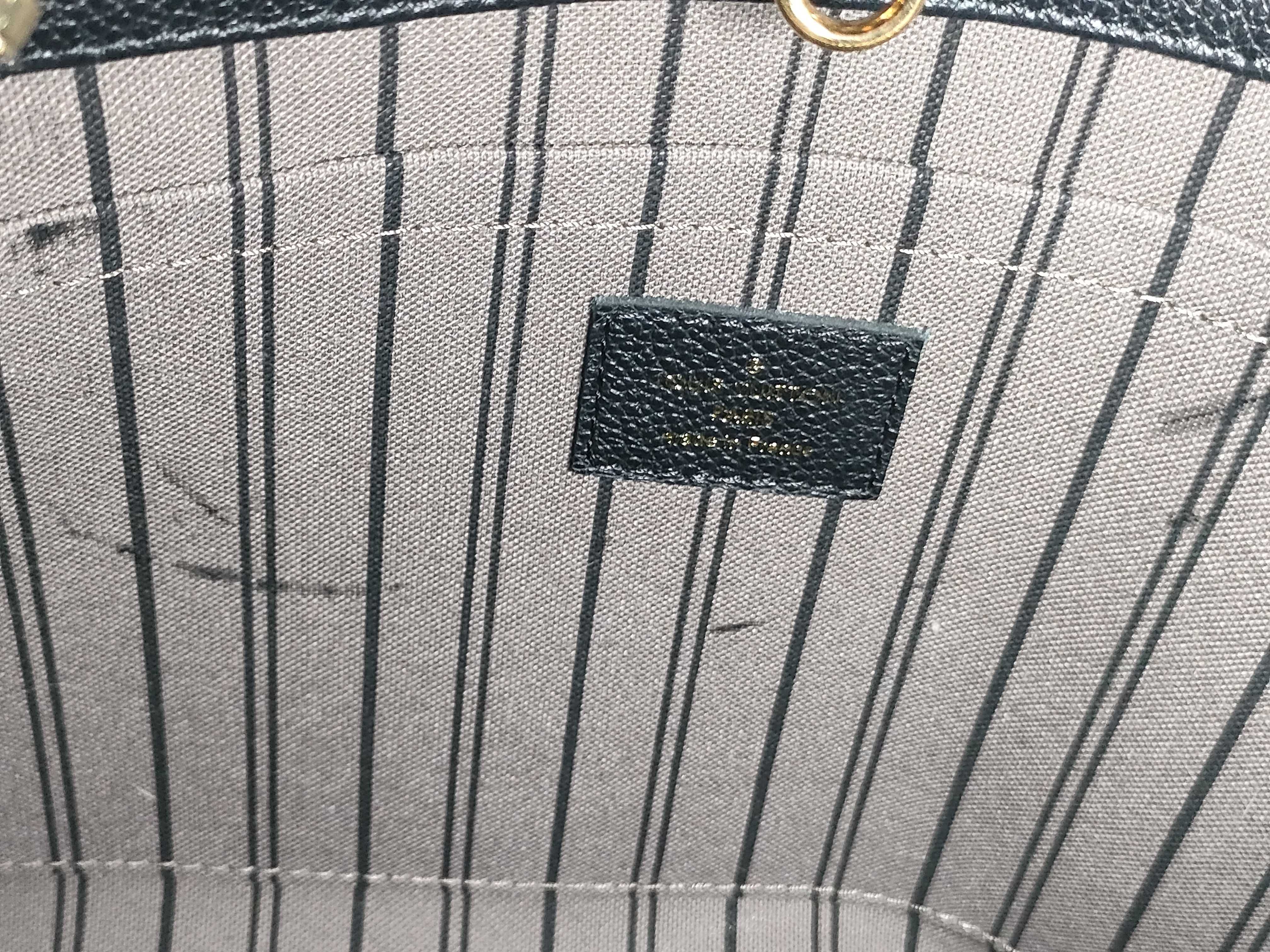 Monogram Empreinte 2-way Montaigne Noir Handbag — view 12