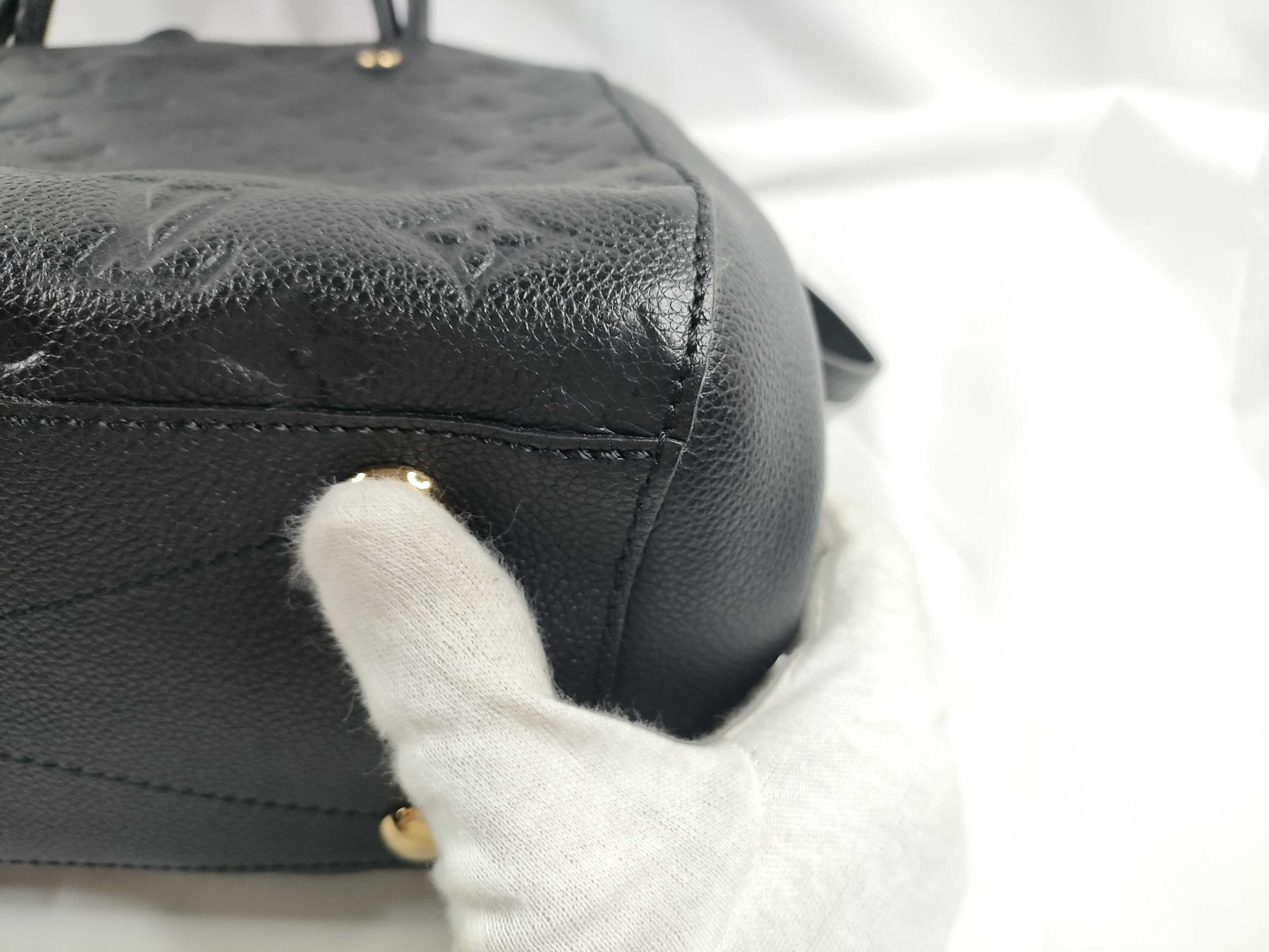 Monogram Empreinte 2-way Montaigne Noir Handbag — view 5