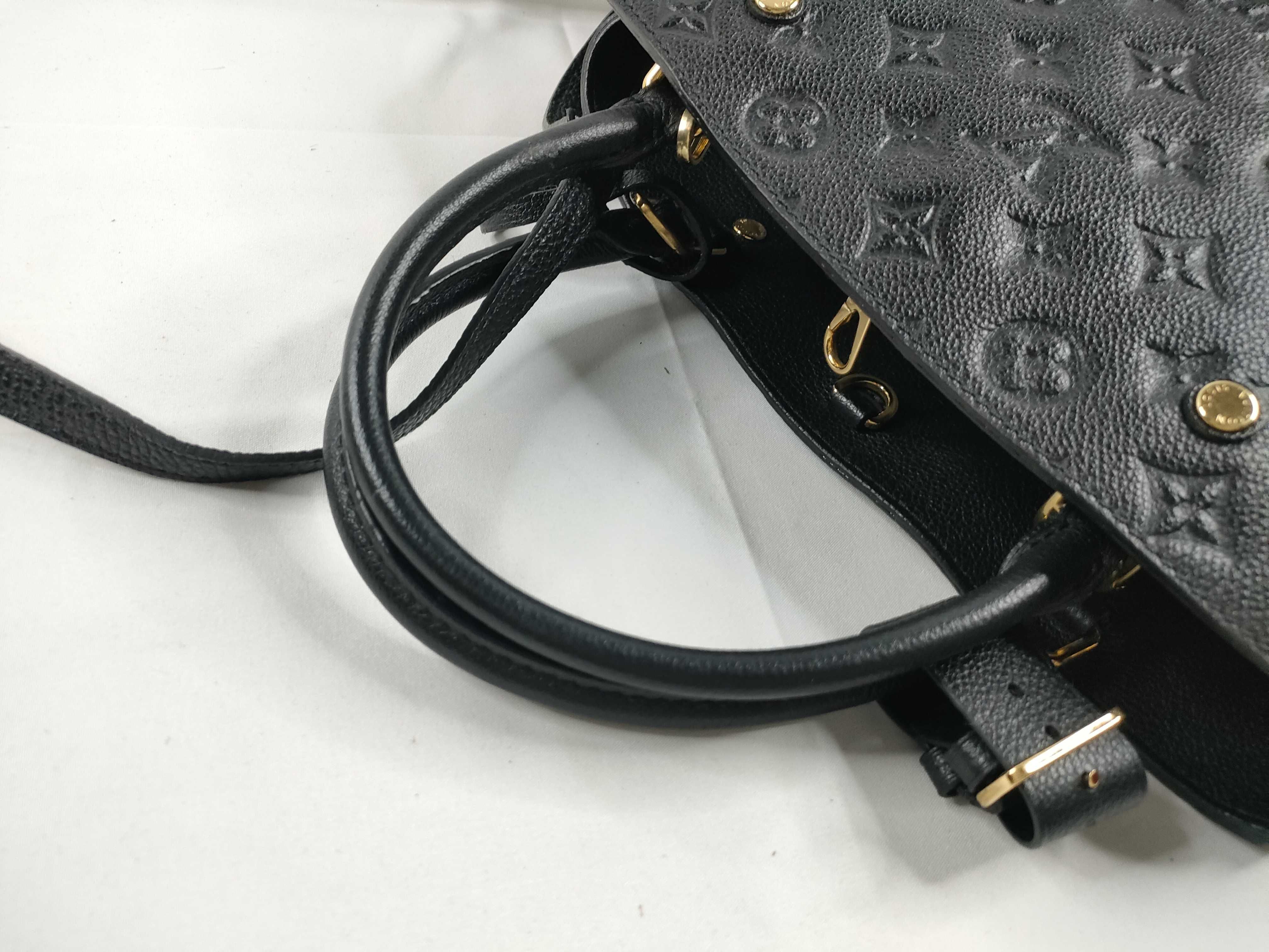 Monogram Empreinte 2-way Montaigne Noir Handbag — view 6
