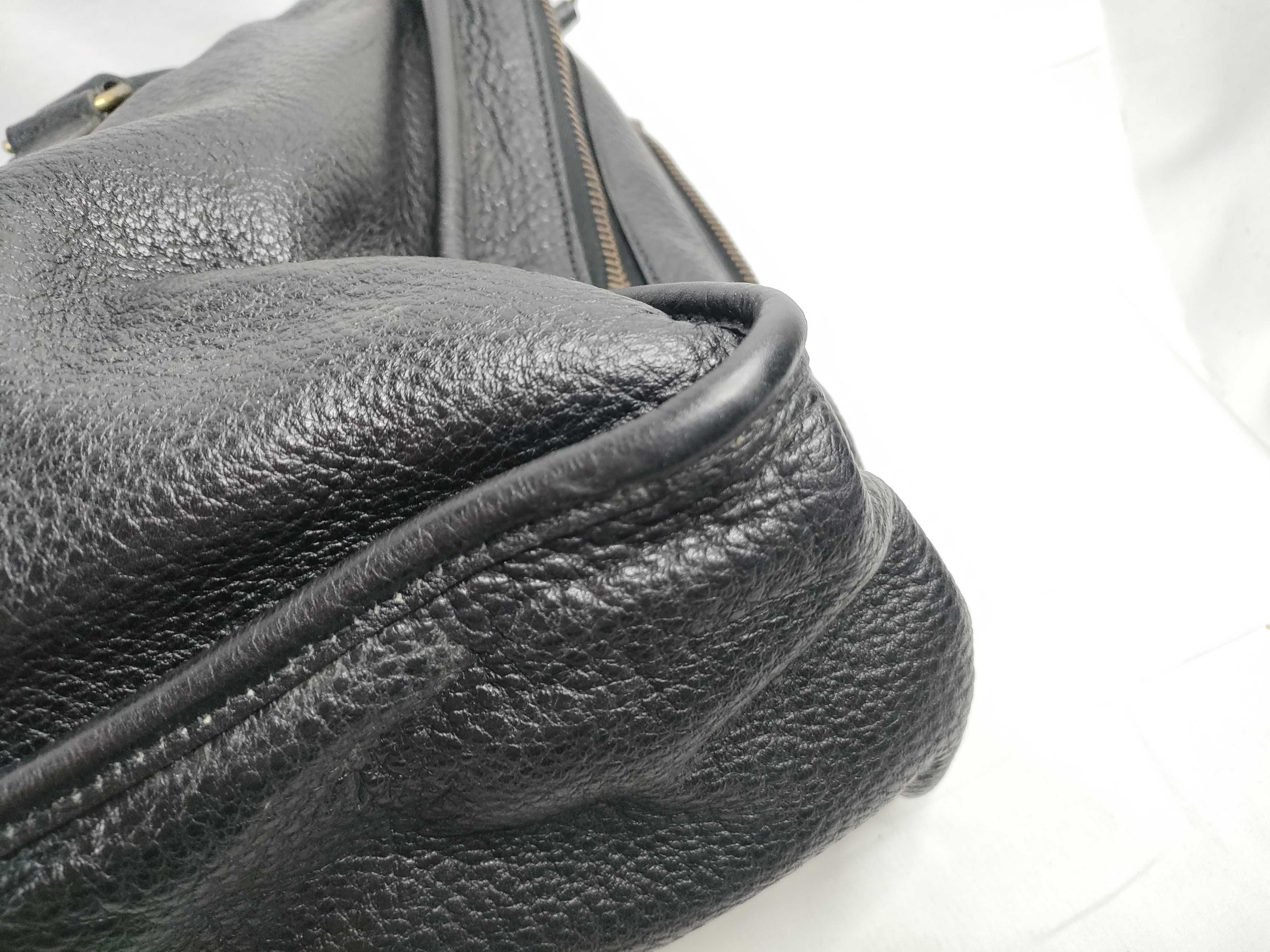 business bag, all leather, interior stains. — view 5