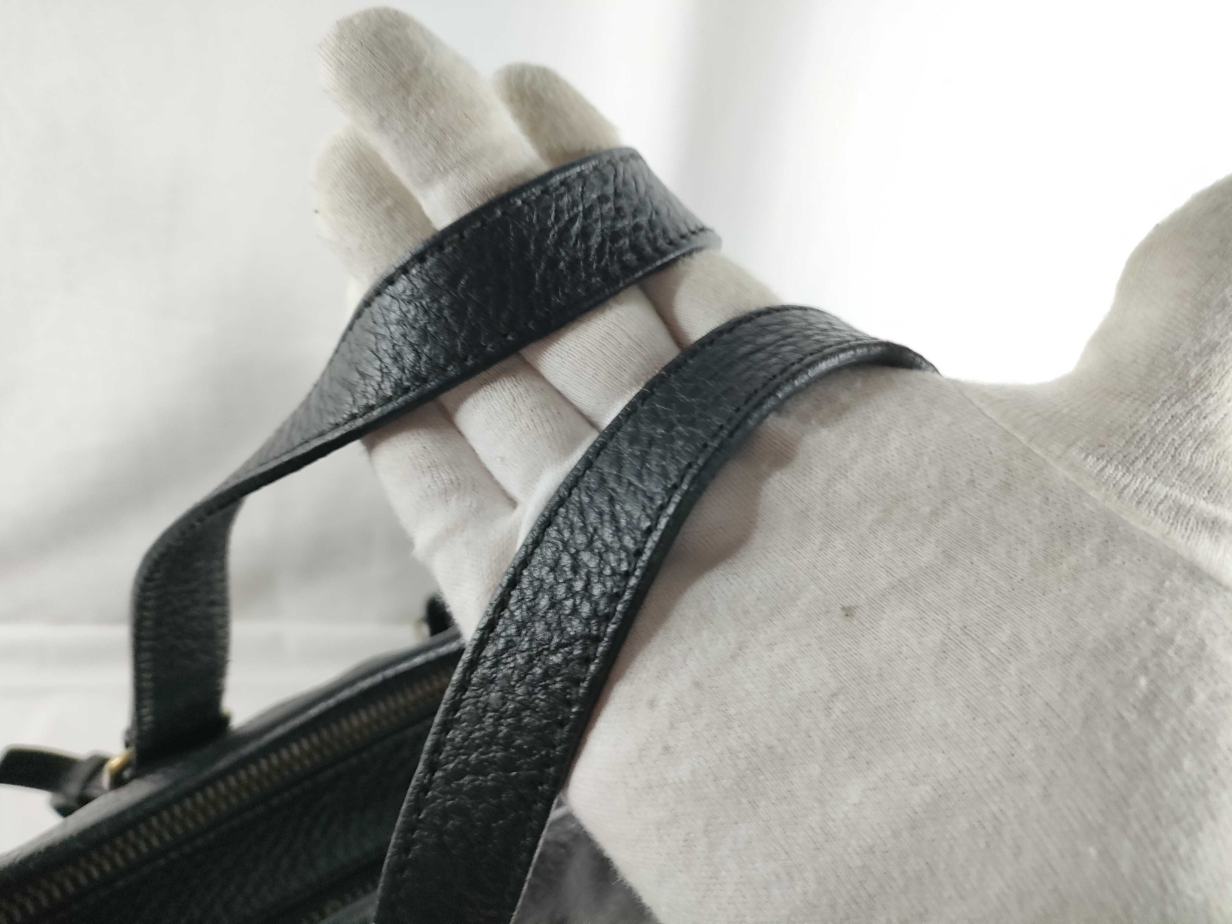 business bag, all leather, interior stains. — view 6