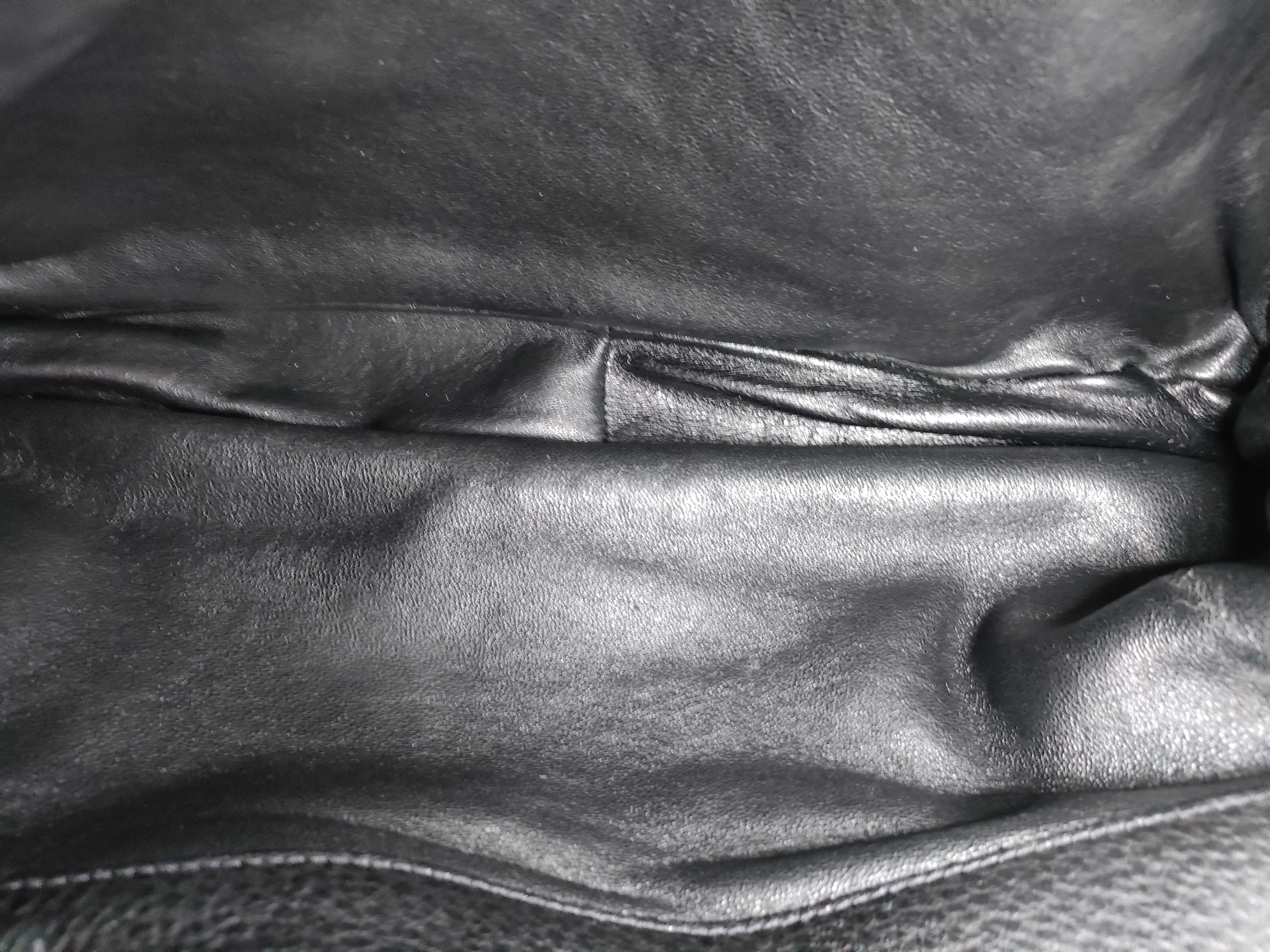 business bag, all leather, interior stains. — view 9