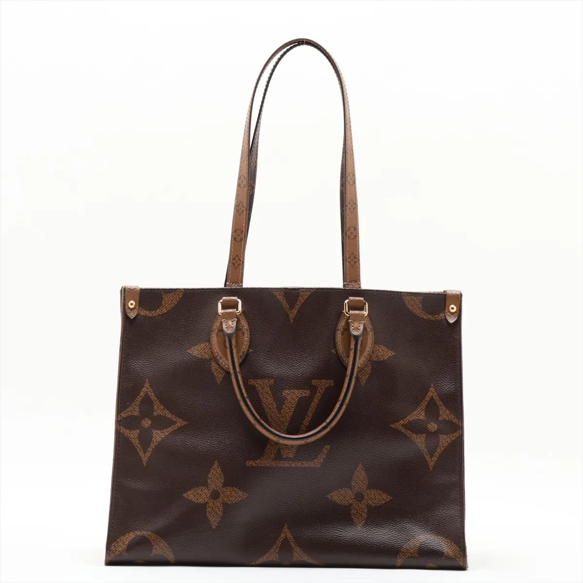 Giant Monogram Reverse OnTheGo MM M45039 TR4189 Brown (RFID detected)