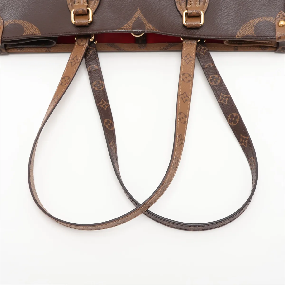 Giant Monogram Reverse OnTheGo MM M45039 TR4189 Brown (RFID detected) — view 5